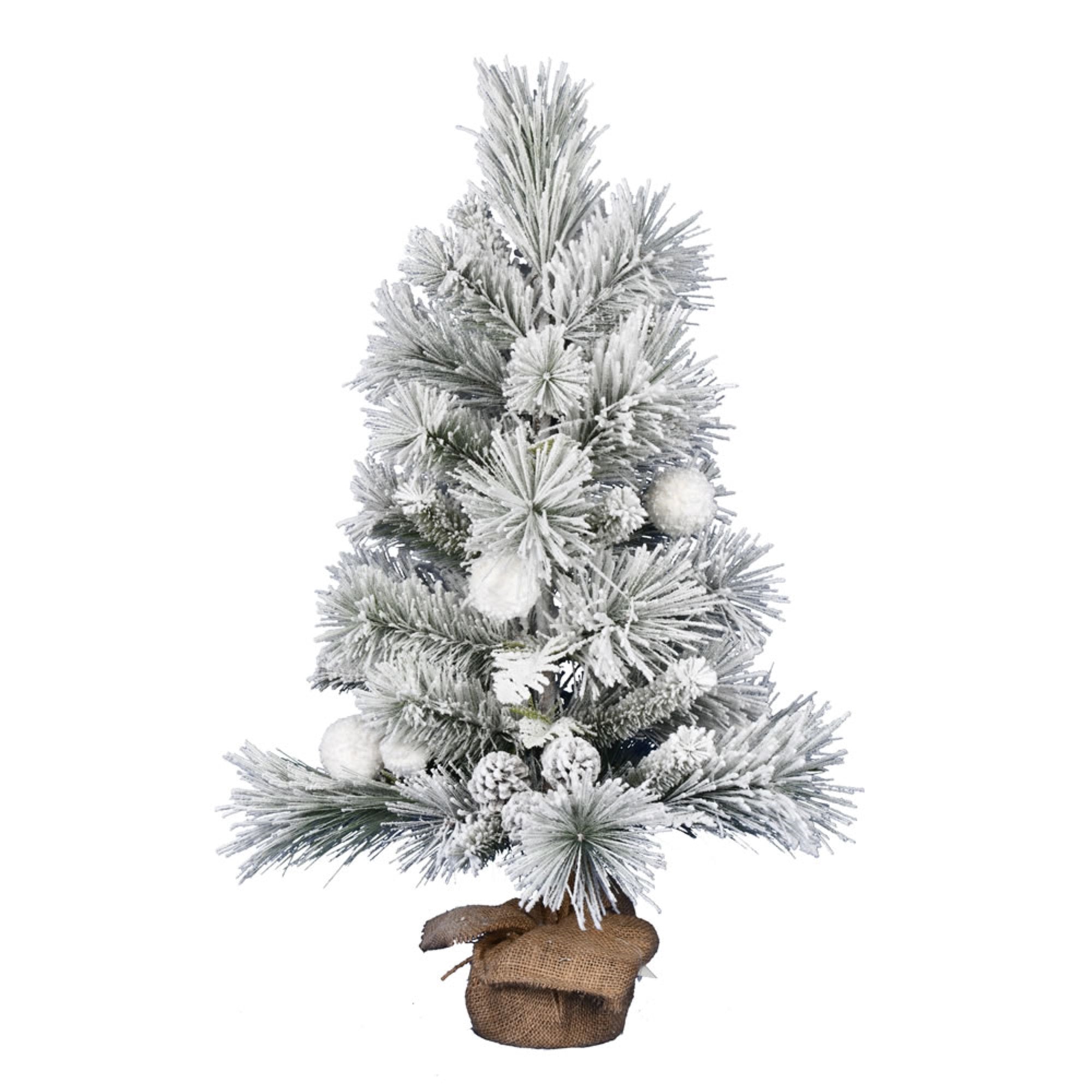 36” Frosted Beacon Pine Tree 82Tips