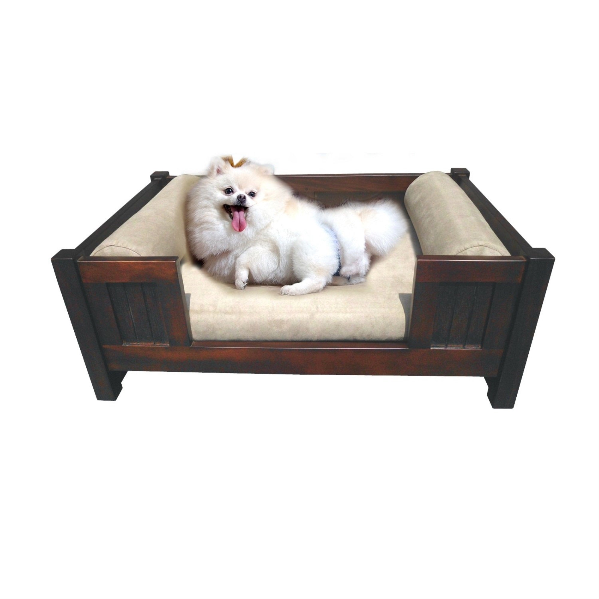 D-ART COLLECTION, INC Mahogany Trevor Pet Bed