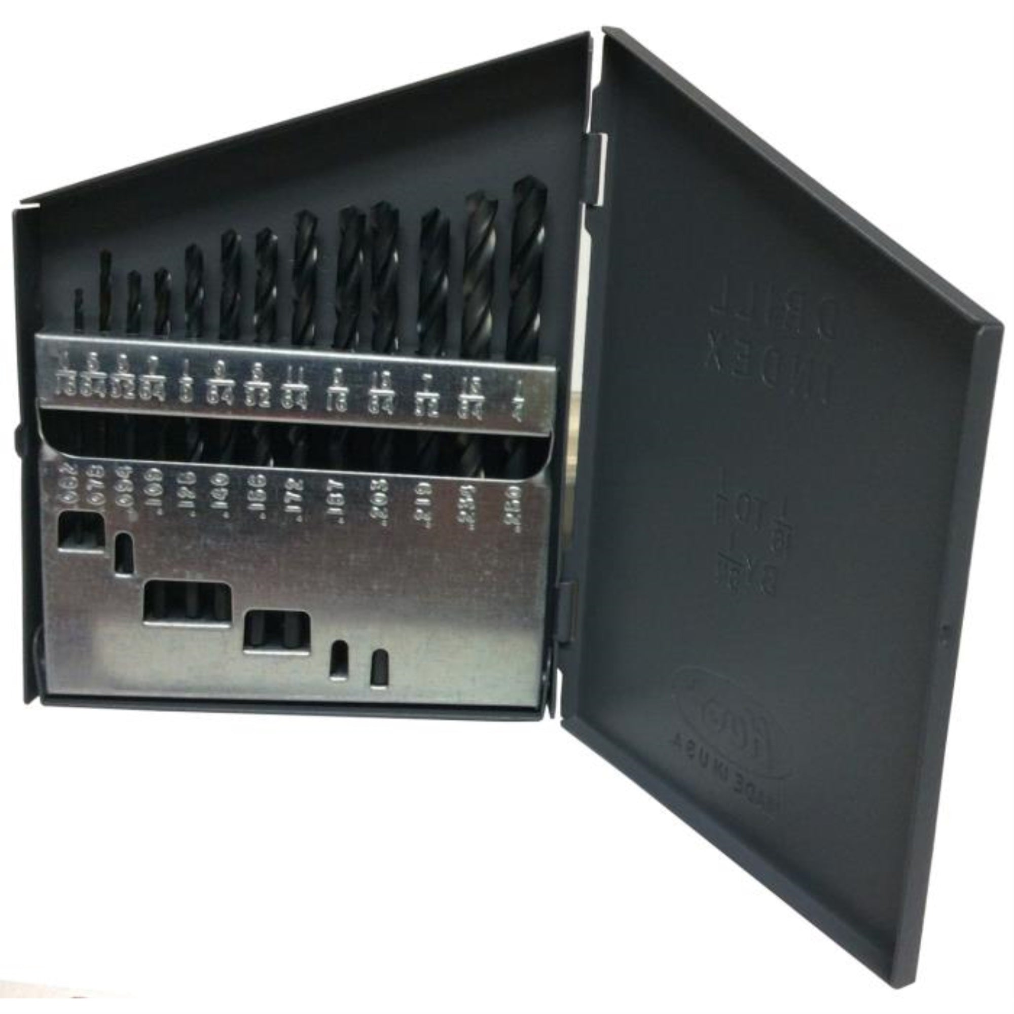 1/16 - 1/4 Hss Split Point Jobber Drill Bit Set, 13 Pieces (1/16 Increments), Drill America, D/A13J-Sp-Set