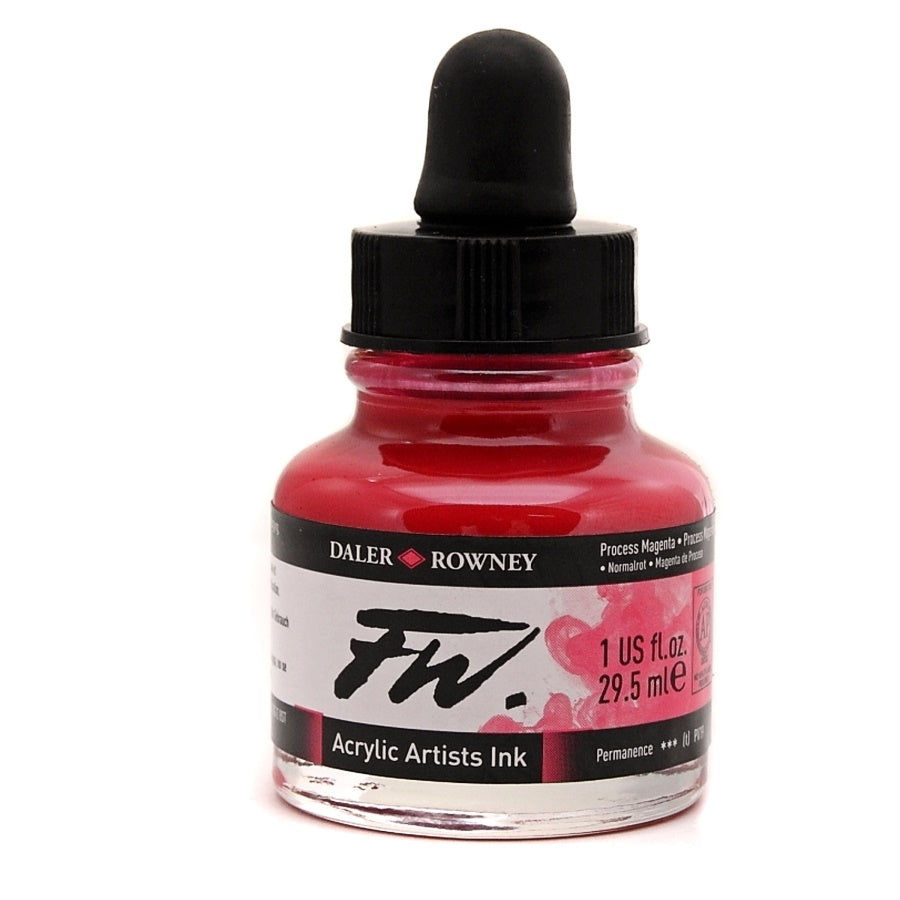 Acrylic Ink 1Oz Process Magnta