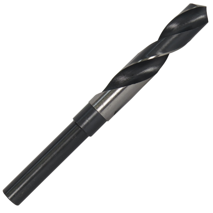 31/32 Reduced Shank Hss Drill Bit, 1/2 Shank, 3-Flat Shank
