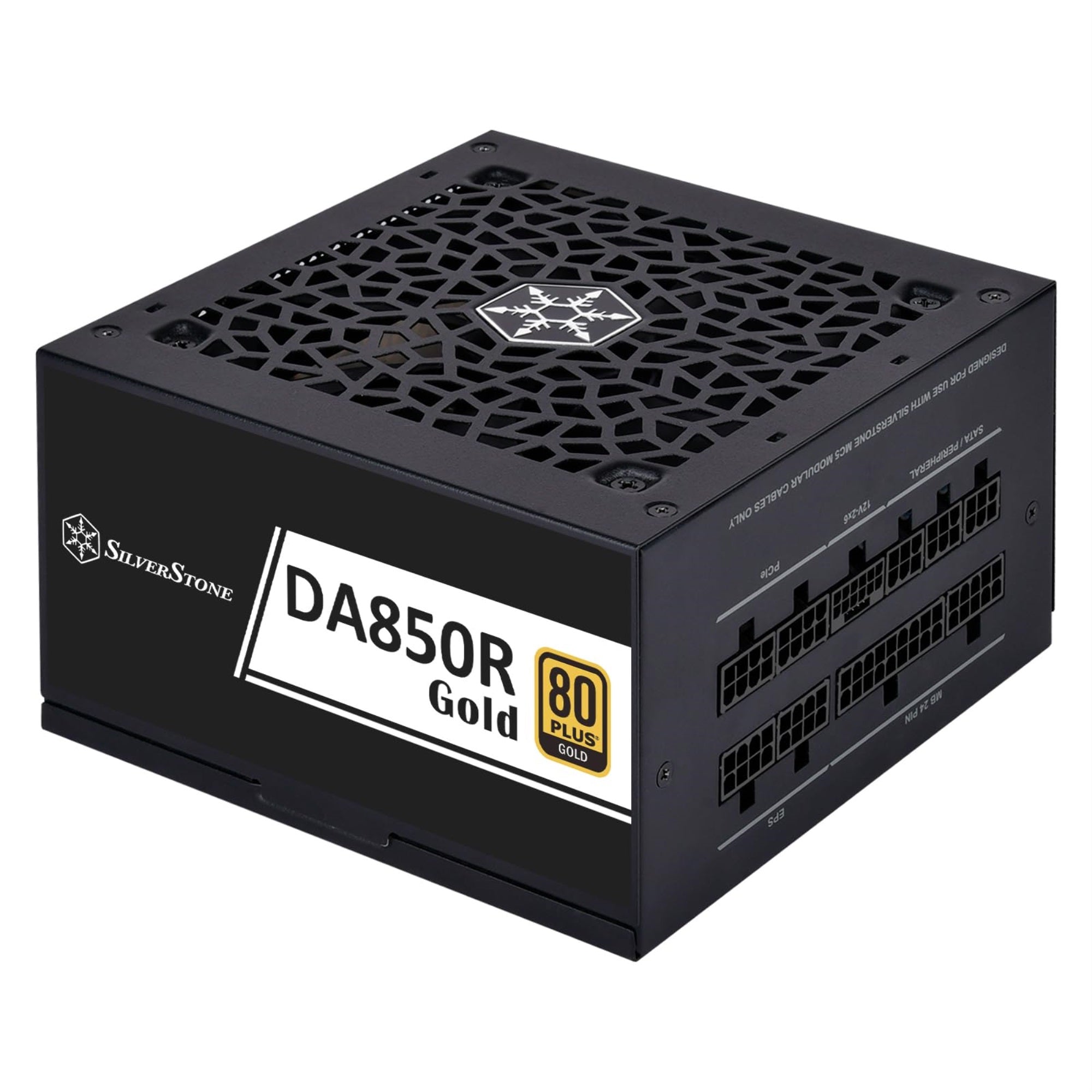 Silverstone Technology Da850R Gold 80 Plus Gold 850W Atx 3.0 & Pcie 5.0 Power Supply, Sst-Da850R-Gma (Sst-Ax0850Mcgd-C)