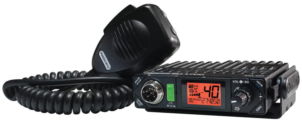 President Electronics Billii Ultra Compact Cb Radio Am/Fm – Virventures