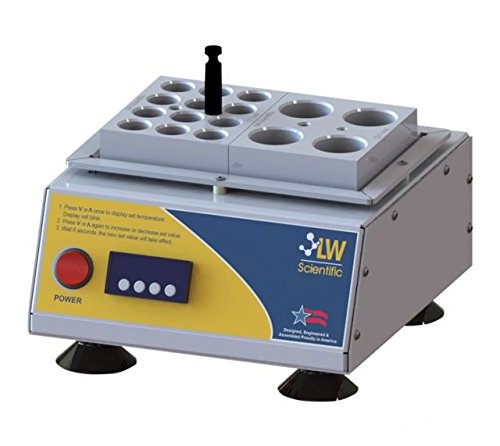 Usa Dry Bath Incubator, Digital, Two 12-Place 15Ml Heat Blocks, 90-240Vac Adpt