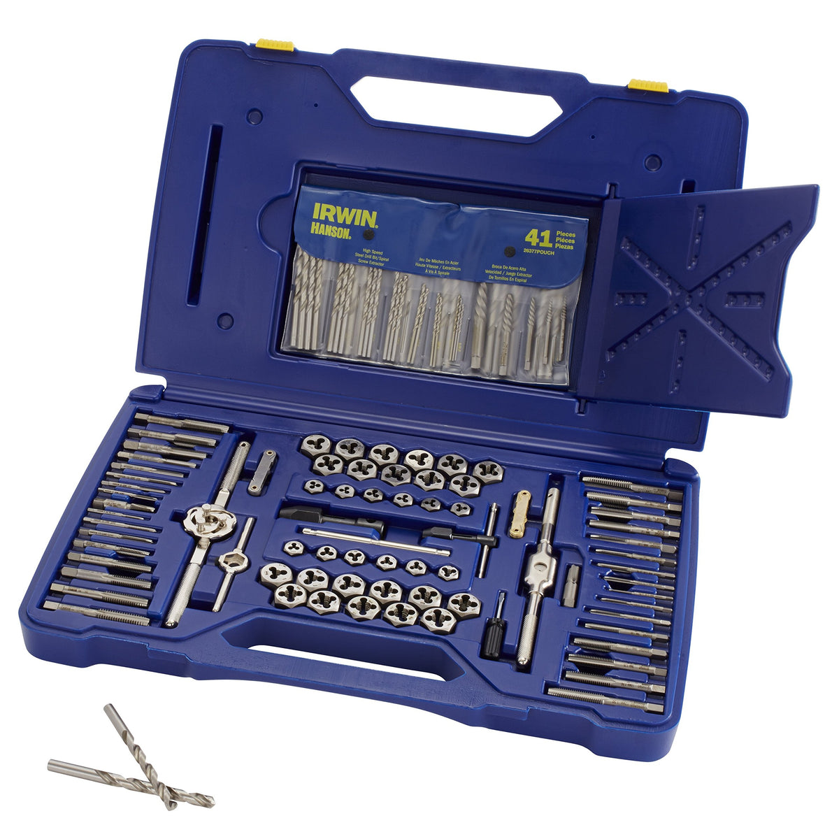 Irwin 117Pc Fractional/Metric Tap & Die Set