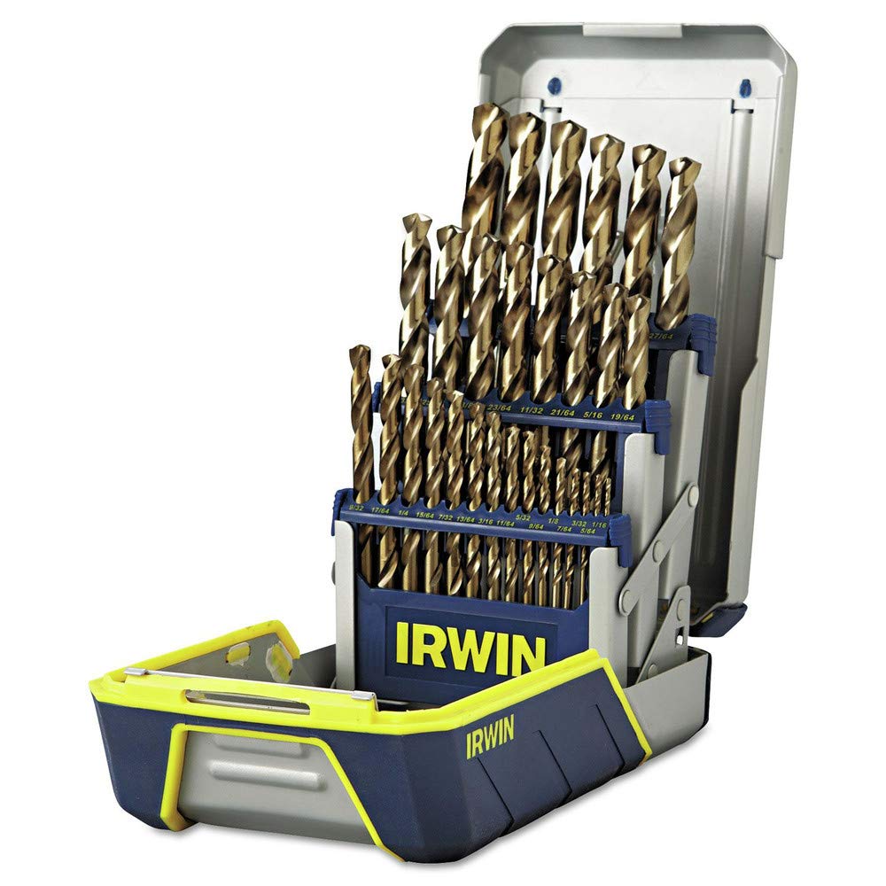 29PC COBALT M35 DRILL BIT SET W/CASE