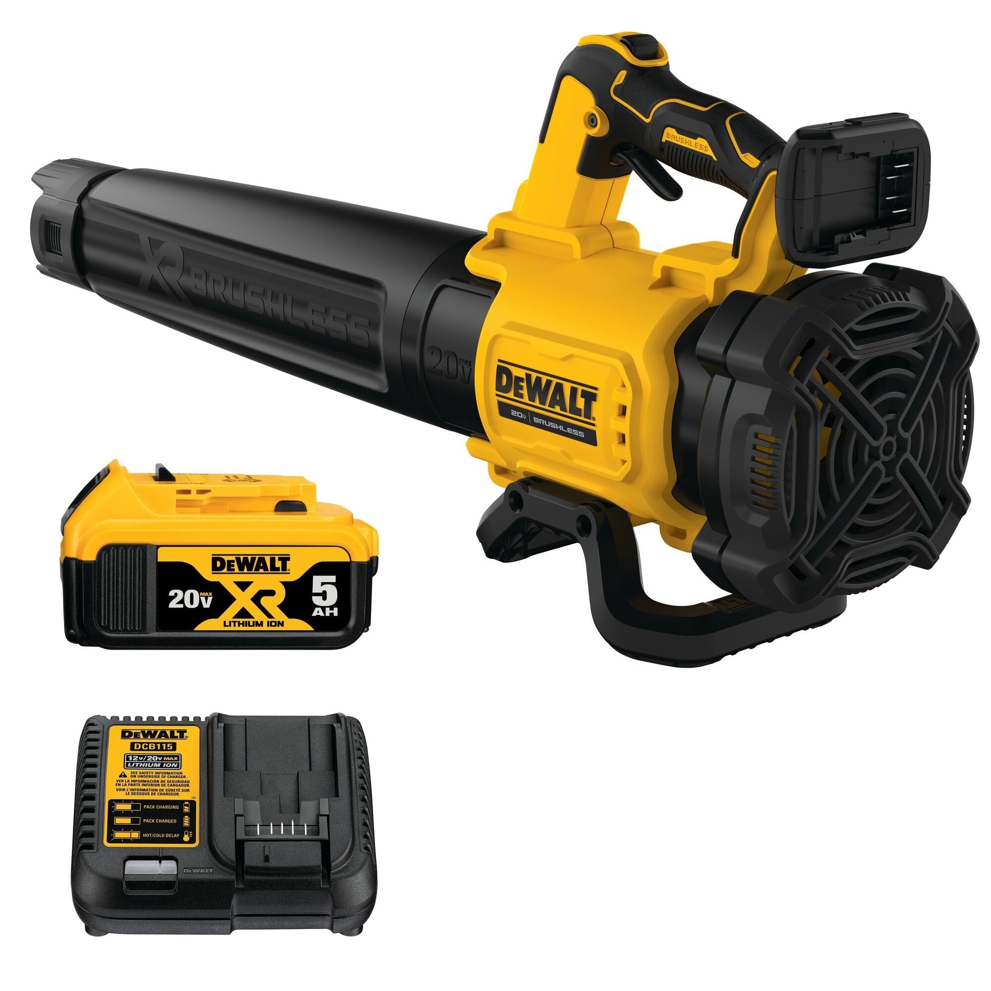 20V 5.0Ah Max Xr Brushless Cordless Handheld Blower Kit
