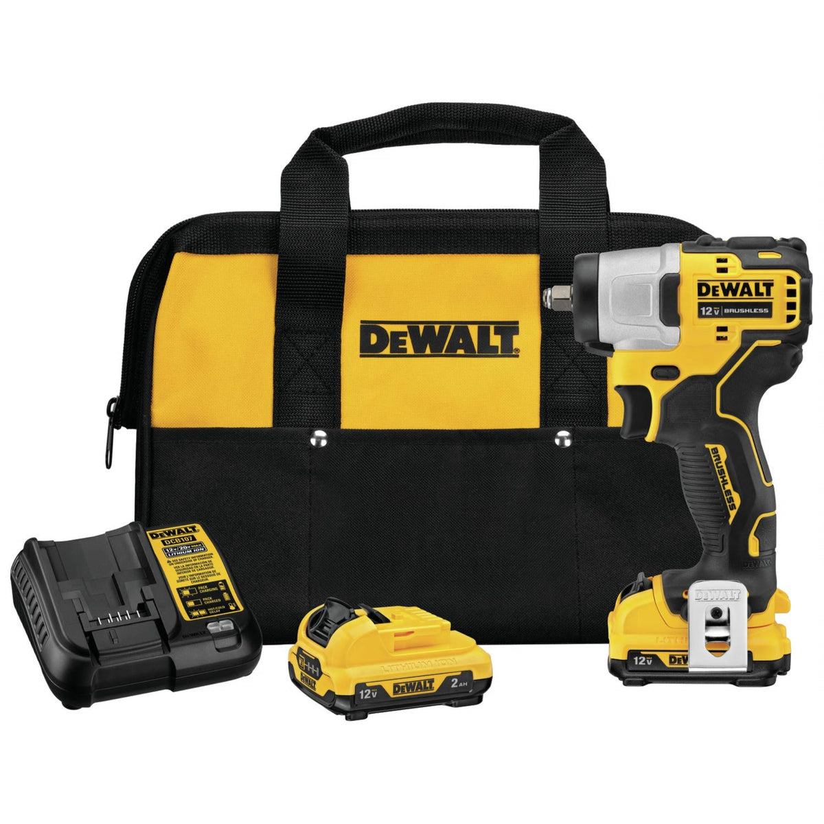 Dewalt Xtreme 12V Max* Impact Wrench, Cordless Kit, 3/8-Inch (Dcf902F2)