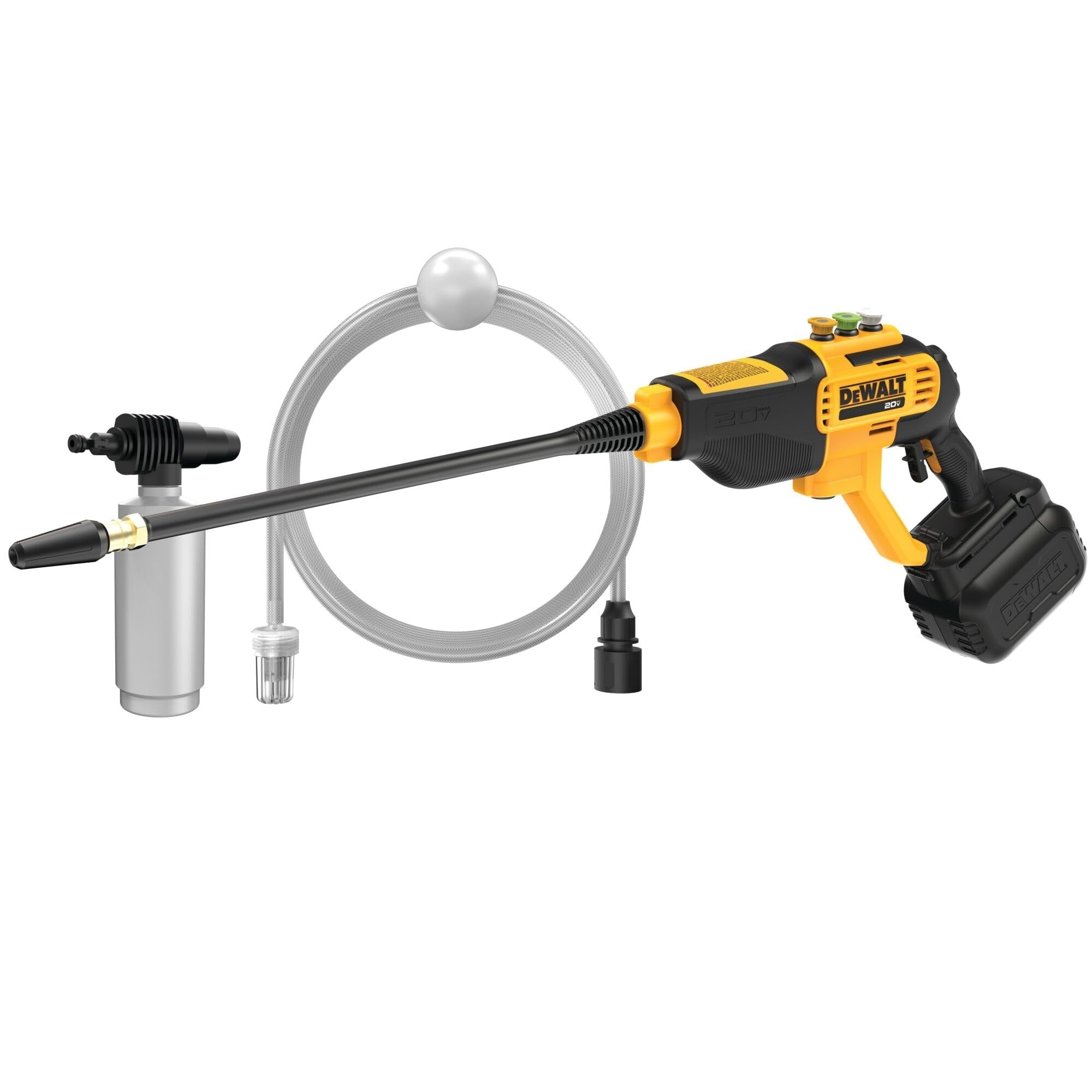 DEWALT Cordless Pressure Washer, Power Cleaner, 550-PSI, 1.0 GPM, Tool Only (DCPW550B)