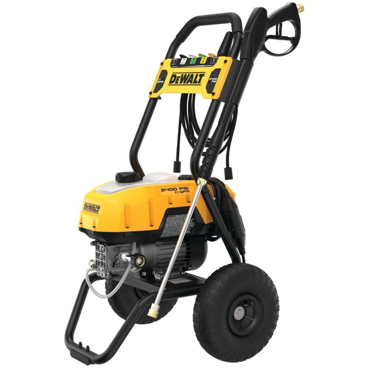 Dewalt Electric Pressure Washer, Cold Water, 2400-Psi, 1.1-Gpm, Corded (Dwpw2400)