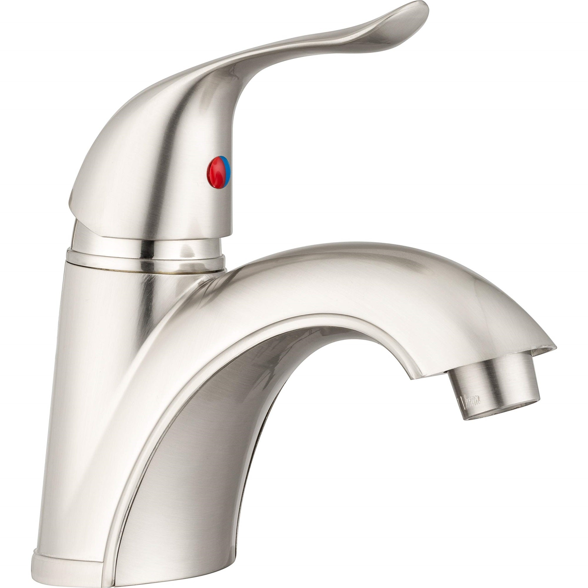 Dura Faucet Df-Nml202-Sn Rv Single Handle One Hole Bathroom Faucet (Brushed Satin Nickel)