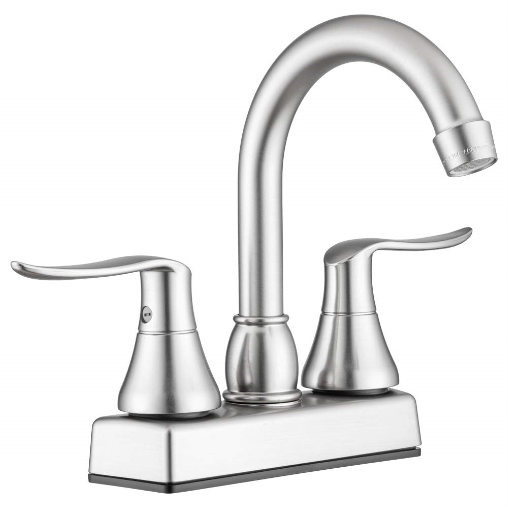 Dura Faucet (Df-Pb155Lh-Sn) Rv Swivel Bar Faucet With Classical Levers - Brushed Satin Nickel
