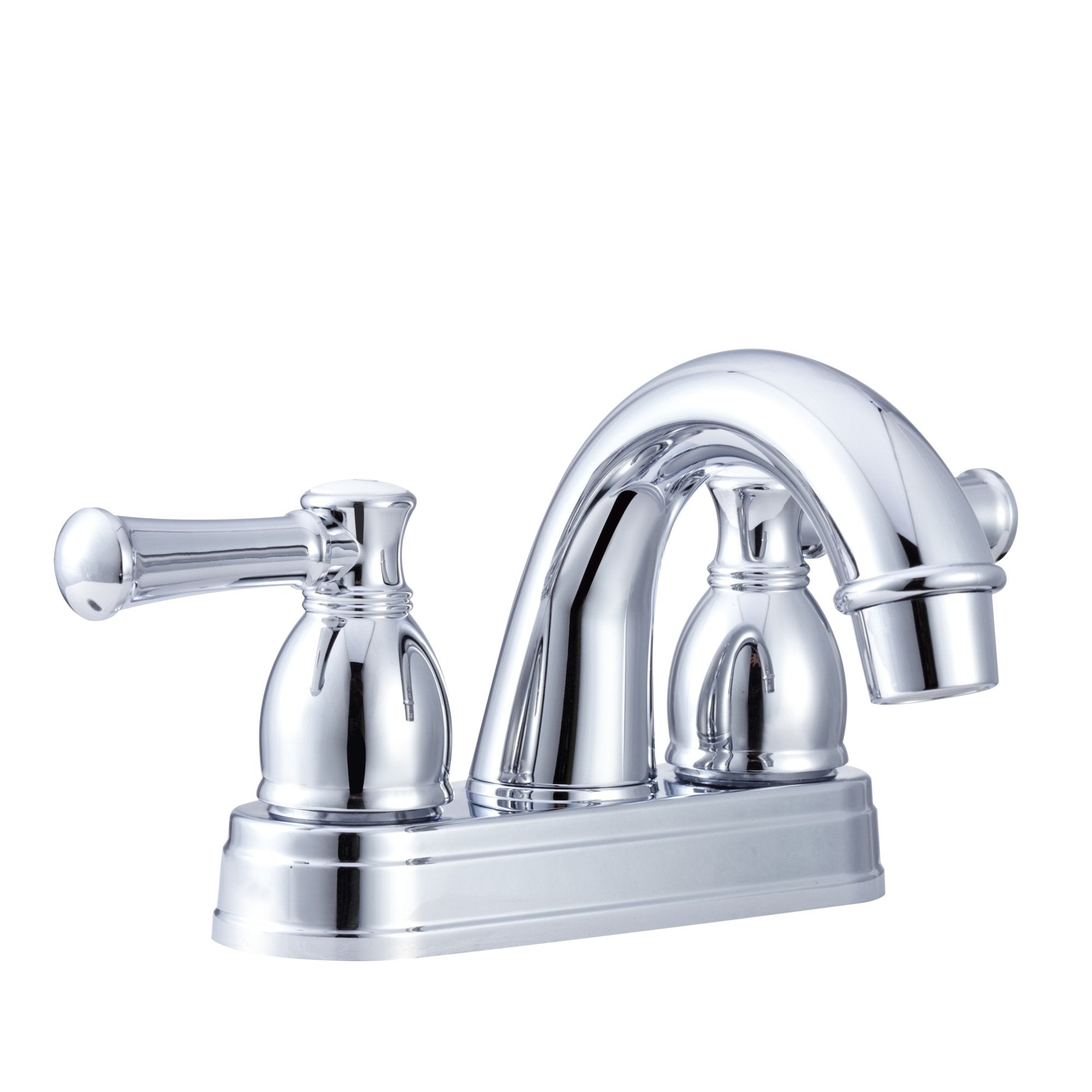 Dura Faucet Df-Pl620L-Cp Rv Designer Two Handle Arc Spout Bathroom Faucet (Chrome)
