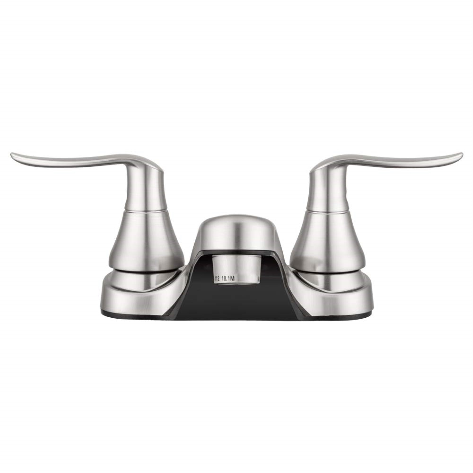 Dura Faucet Df-Pl700Lh-Sn Rv Bathroom Faucet With Winged Levers (Satin Nickel)