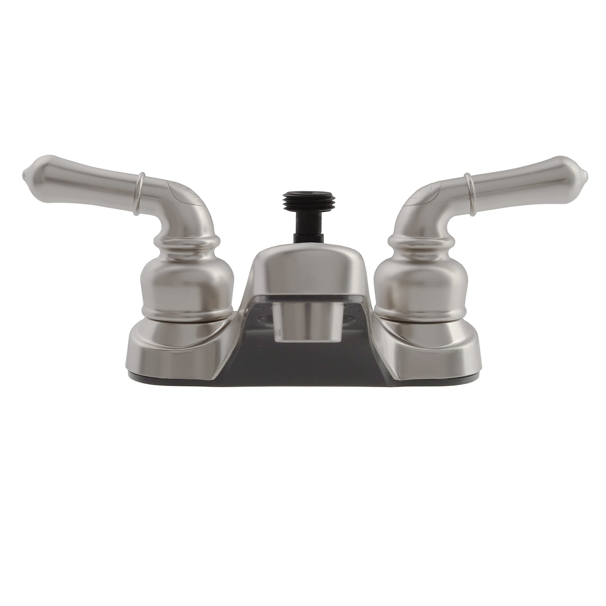 Dura Faucet Df-Pl720C-Sn Rv Bathroom Faucet With Classical Handles And Shower Hose Diverter (Brushed Satin Nickel)