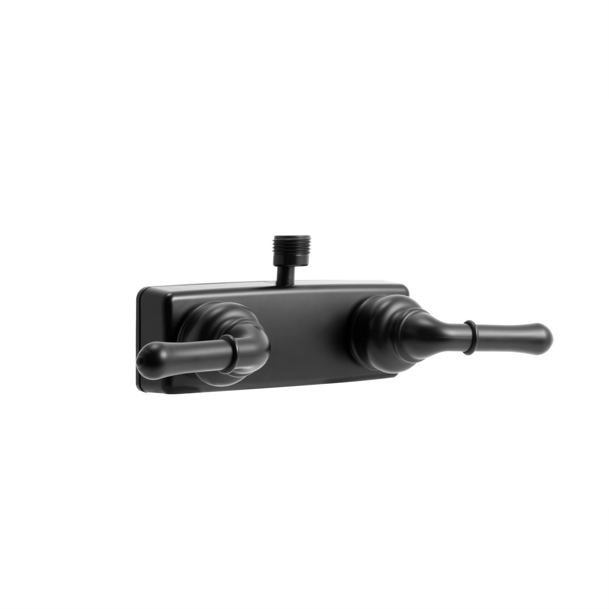 Dura Faucet Df-Sa100C-Mb Rv Shower Faucet Valve Diverter With Classical Handles (Matte Black)