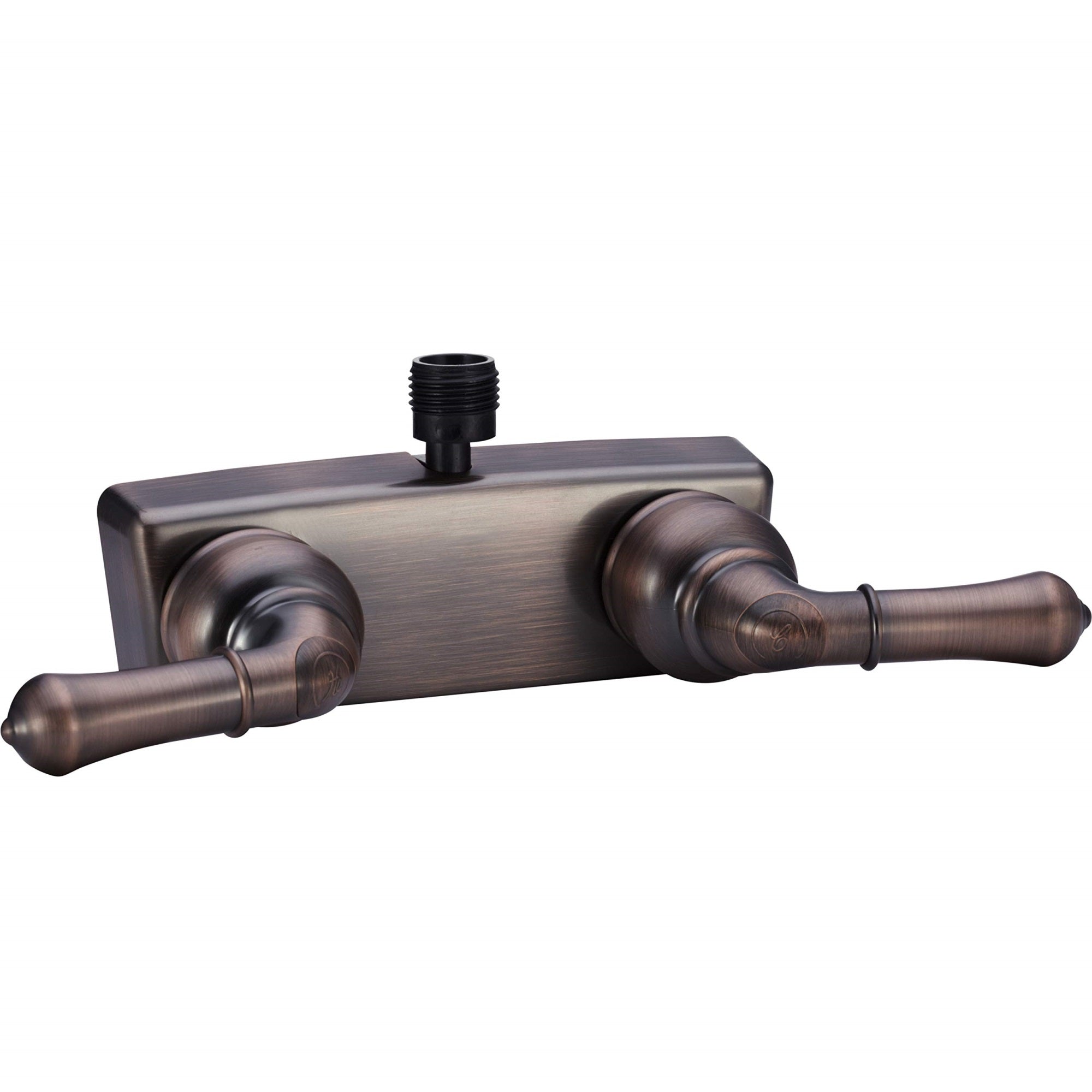 Dura Faucet (Df-Sa100C-Orb) Rv/Motorhome Shower Faucet Valve Diverter With Easy Turn Handles (Oil Rubbed Bronze)