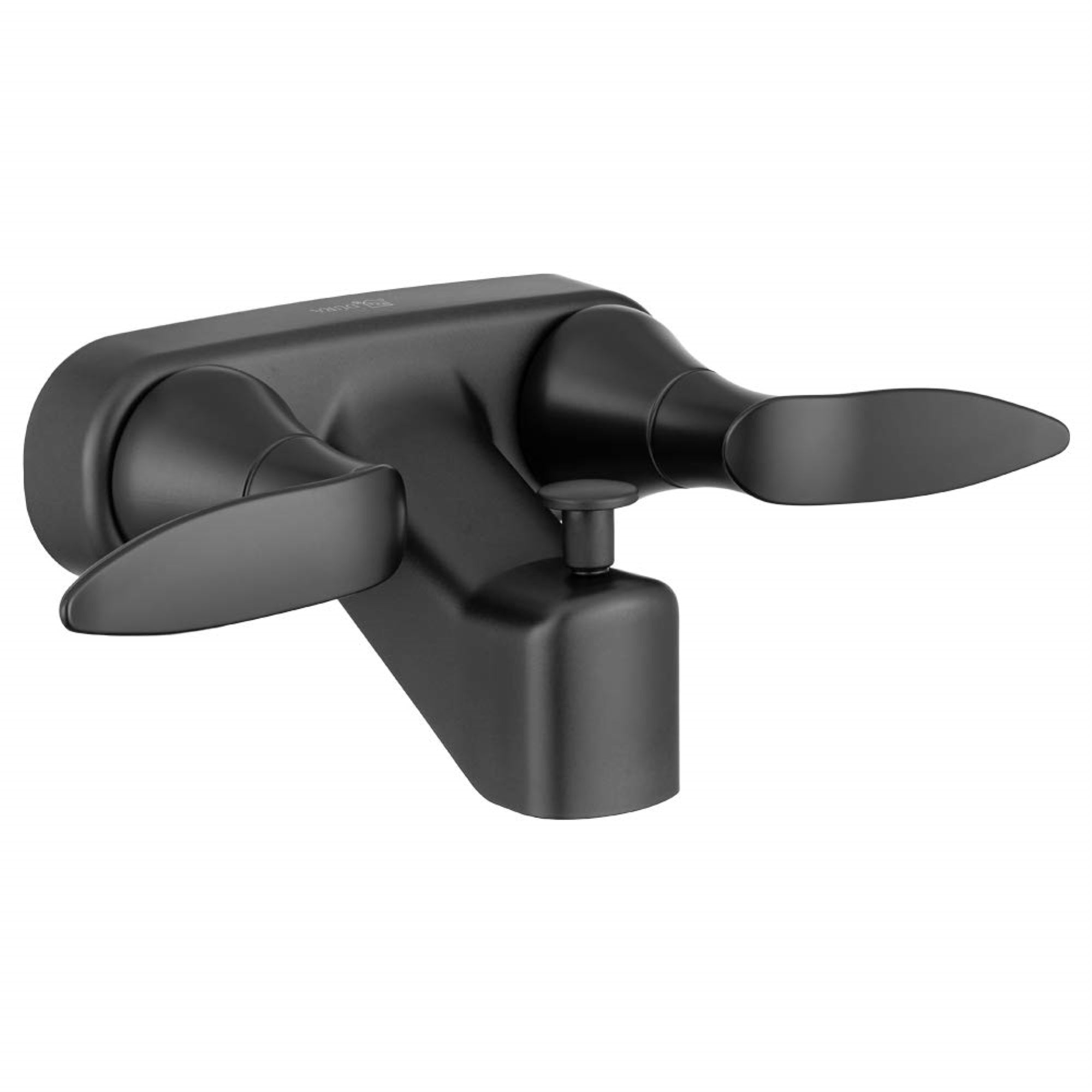 Dura Faucet Df-Sa110Lh-Mb Rv Tub & Shower Faucet Valve Diverter With Winged Levers (Matte Black)
