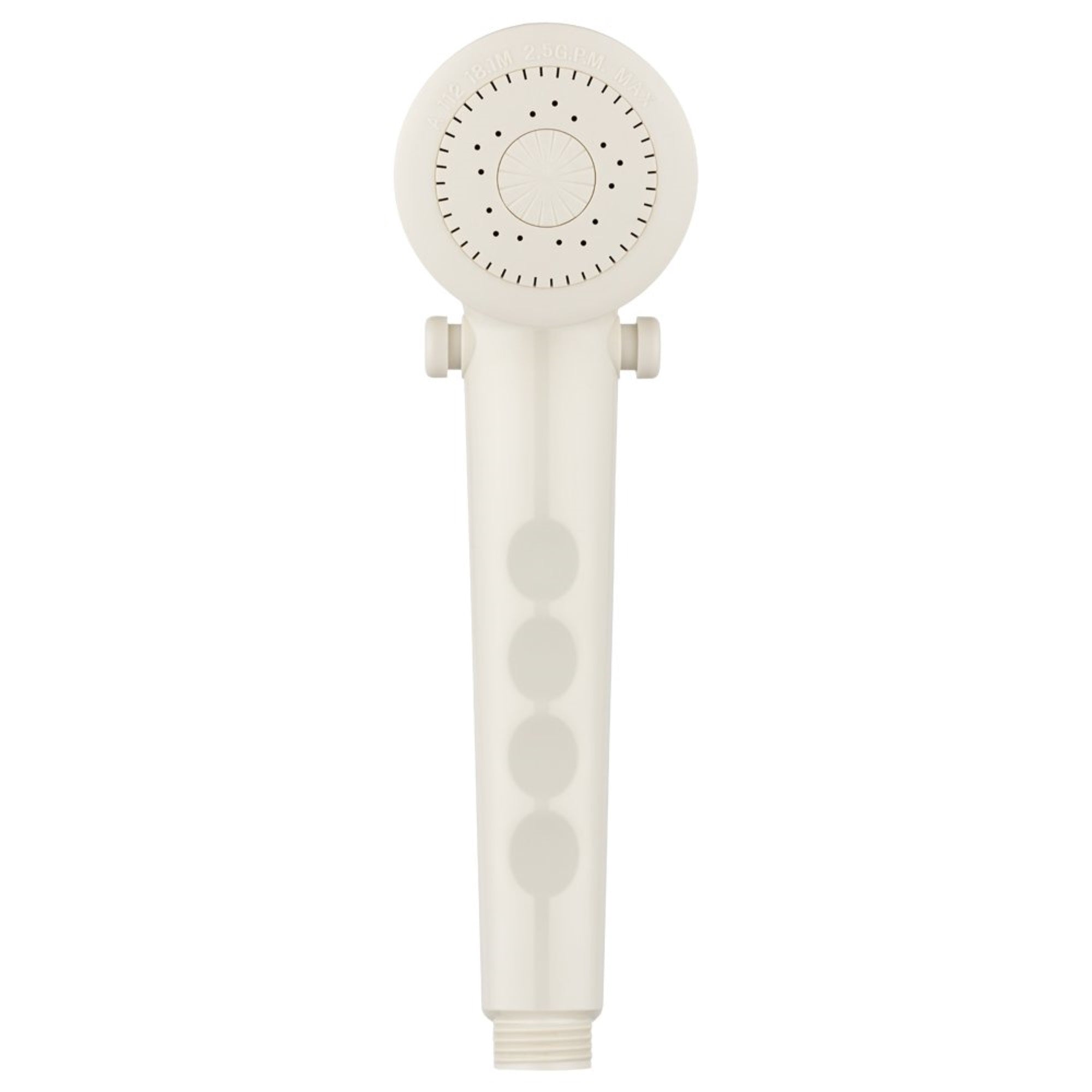 Dura Faucet Df-Sa135-Bq Rv Economical Handheld Replacement Shower Head Wand Unit - Water Saving Flow Control Trickle Switch (Bisque Parchment)