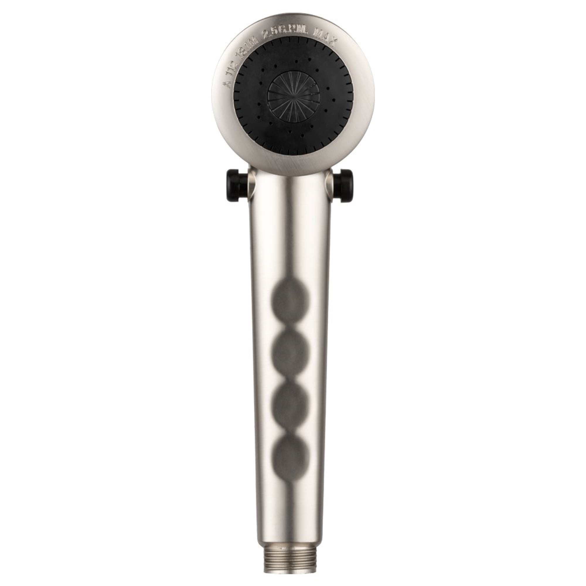 Dura Faucet Df-Sa135-Sn Economical Shower Head - Handheld Replacement Rv Shower Head Wand - Universal Water Saving Shower Head With Flow Control Trickle Switch (Brushed Nickel)