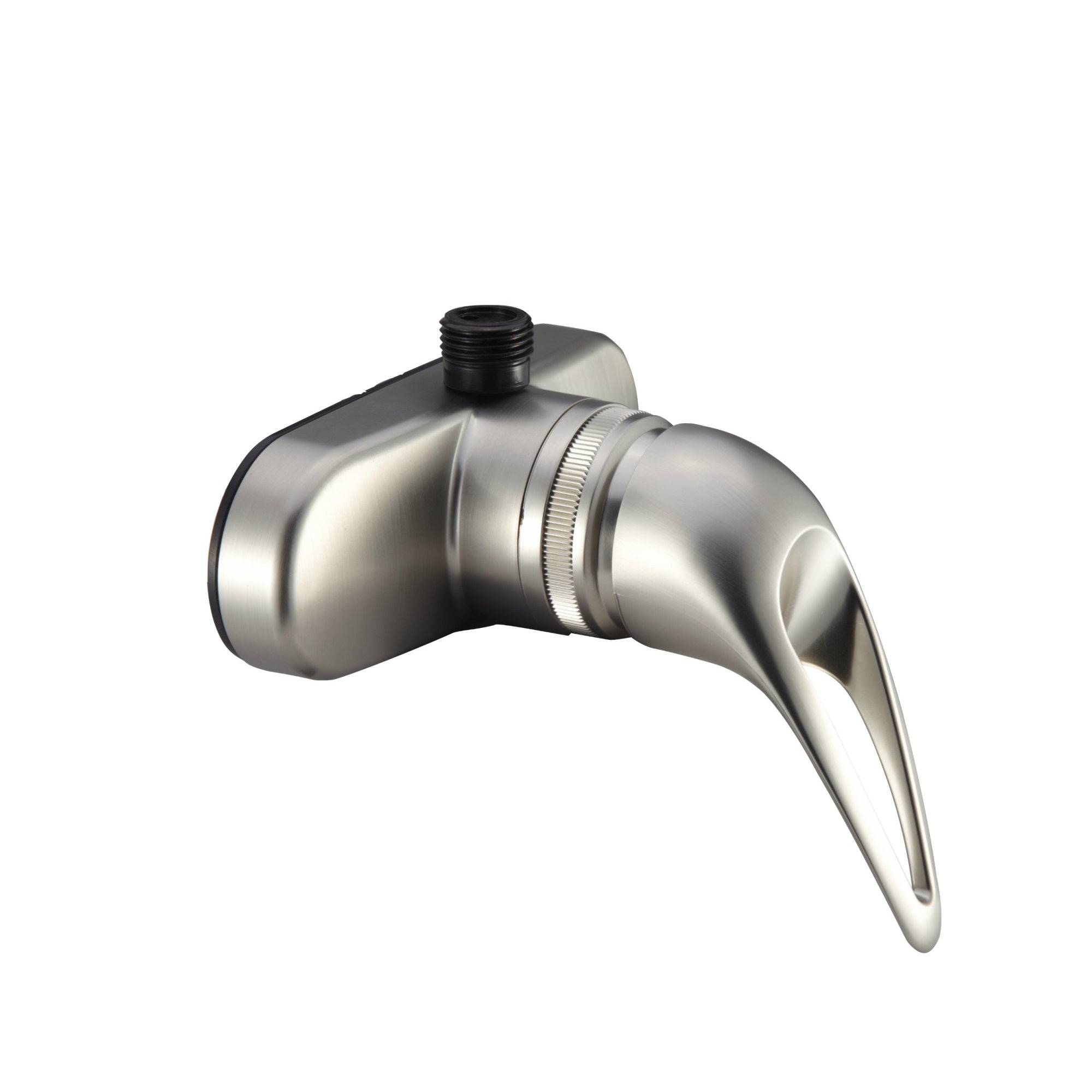 Dura Faucet Single Lever Rv Shower Faucet Valve Diverter - For: Recreational Vehicle, Motor Home, Travel Trailer, Camper, Fifth (5Th) Wheel, Towable (Brushed Satin Nickel)