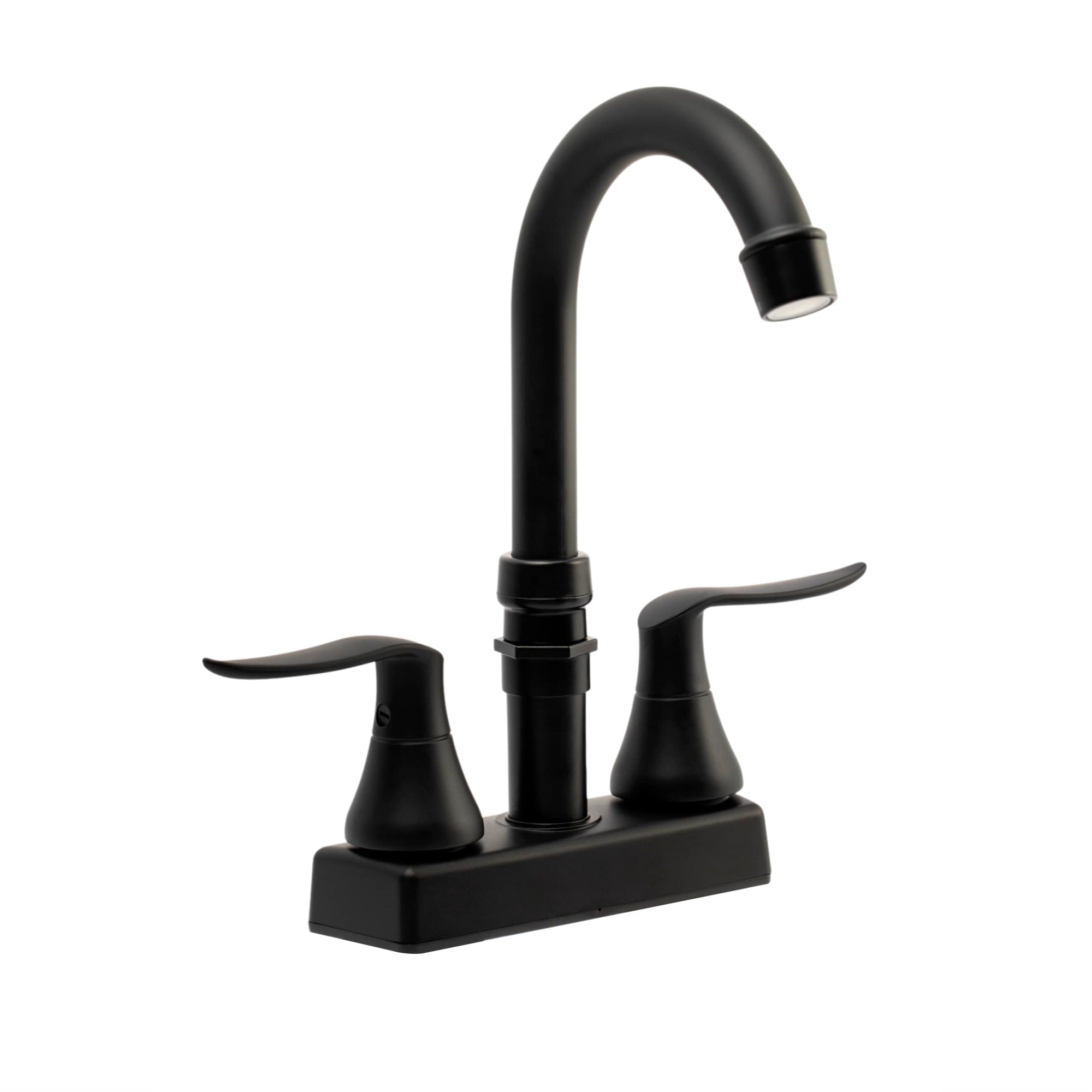 Dura Faucet Elegant Rv Bar Faucet W/Quick Connect Spout - Matte Black