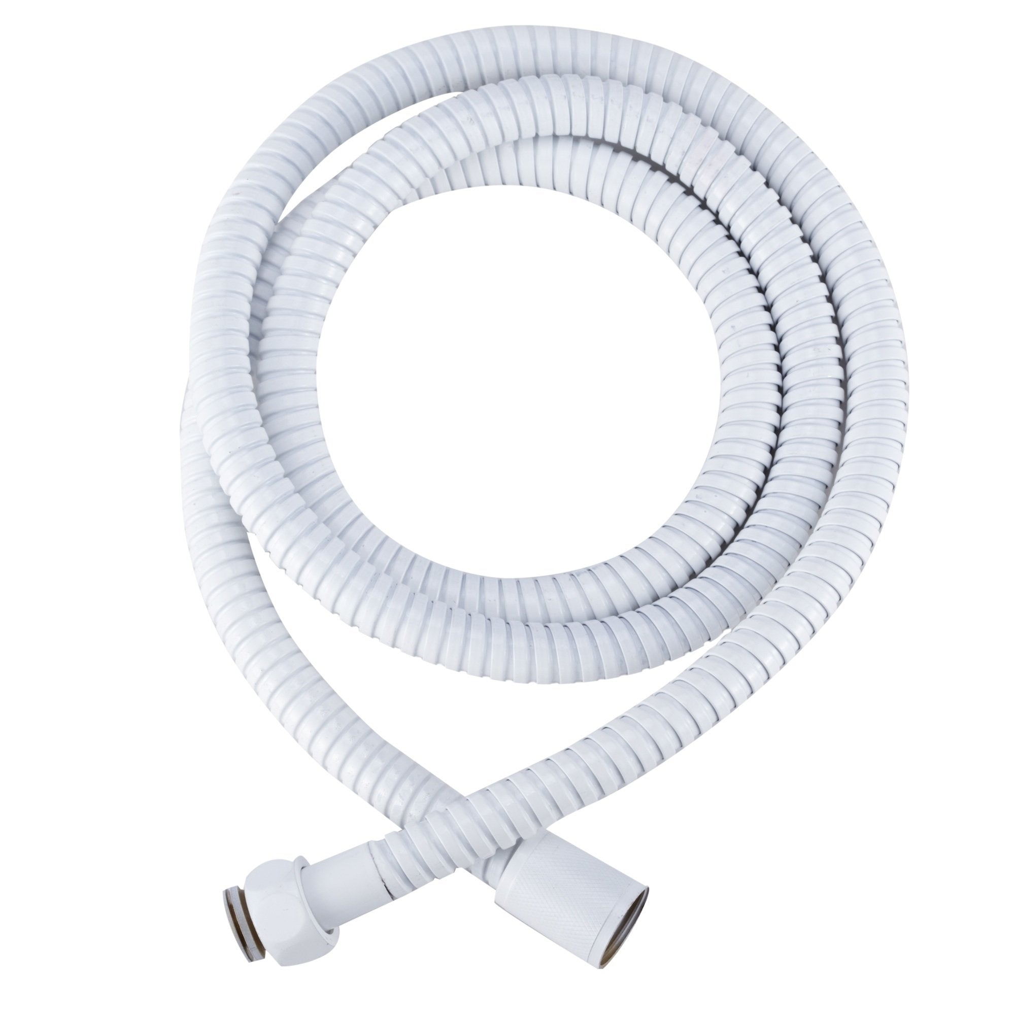 Dura Faucet Df-Sa200-Wt Rv 60-Inch Flexible Stainless Steel Handheld Shower Head Hose (White)