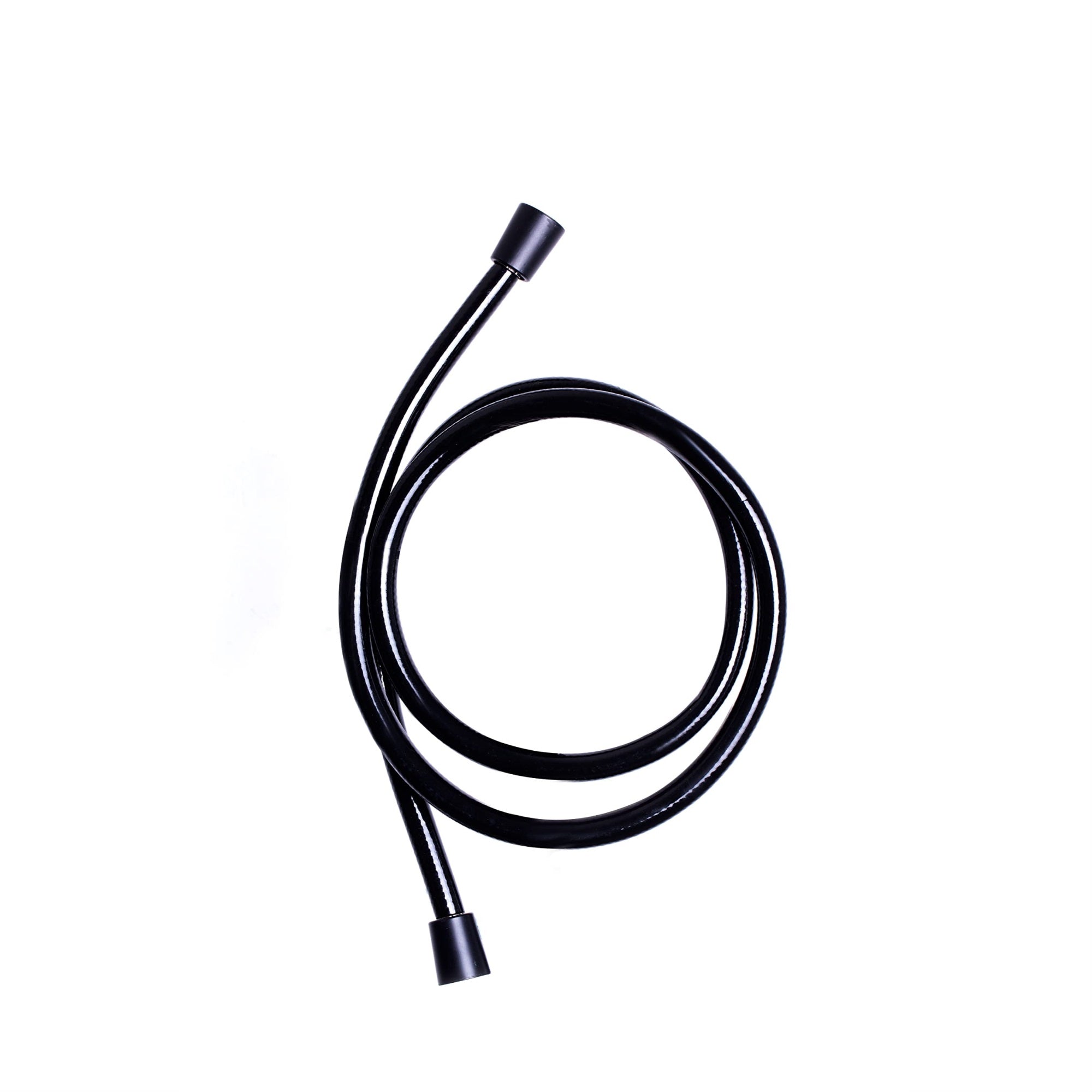 Dura Faucet Df-Sa230-Mb Rv Extra Long 60-Inch Lightweight Vinyl Shower Hose Replacement - Ultra-Flexible And Kink-Free Handheld Shower Hose - Universal Connectors - Matte Black