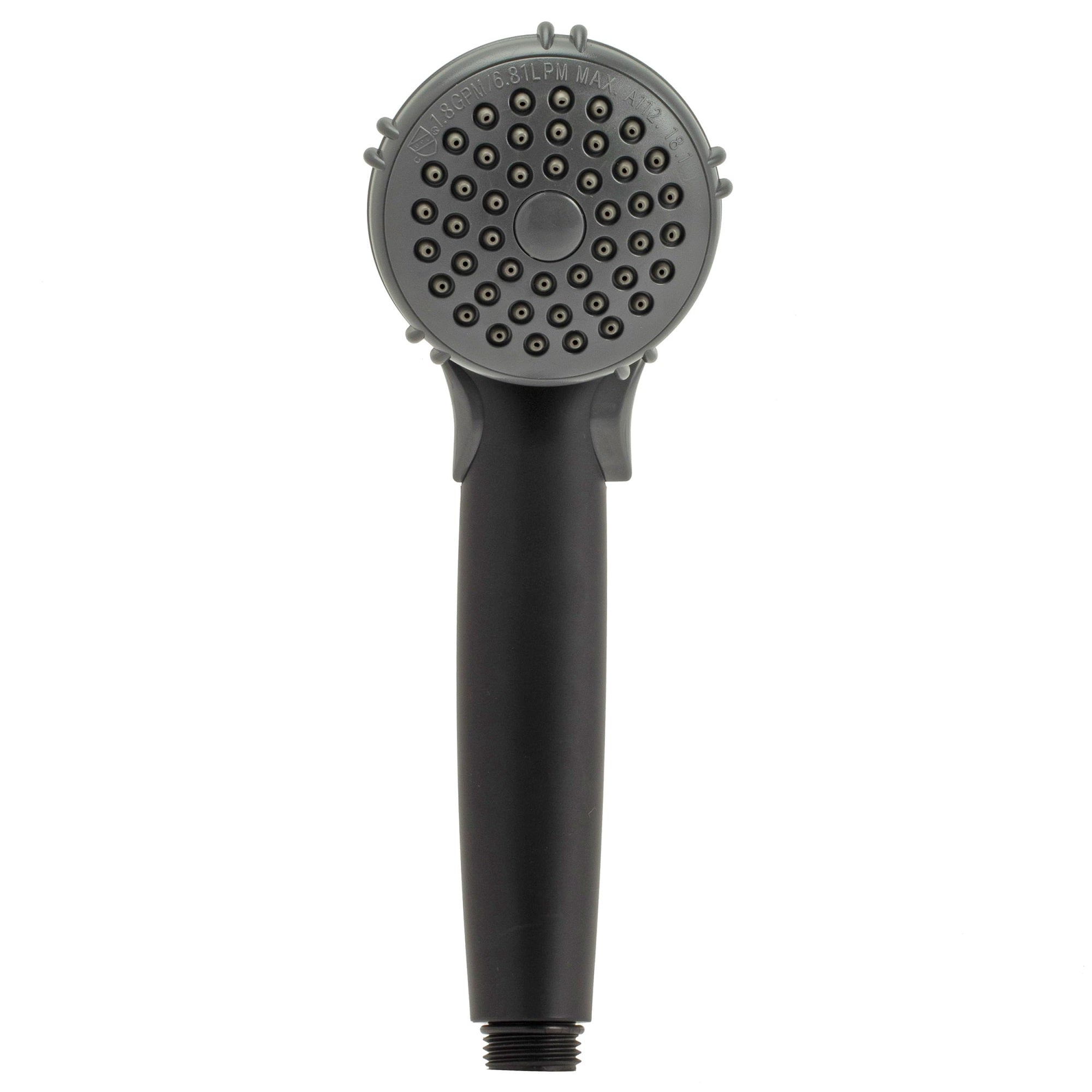 Dura Faucet Df-Sa400-Mb Rv Hand Held Shower Wand - Water-Saving Trickle Switch (Matte Black)