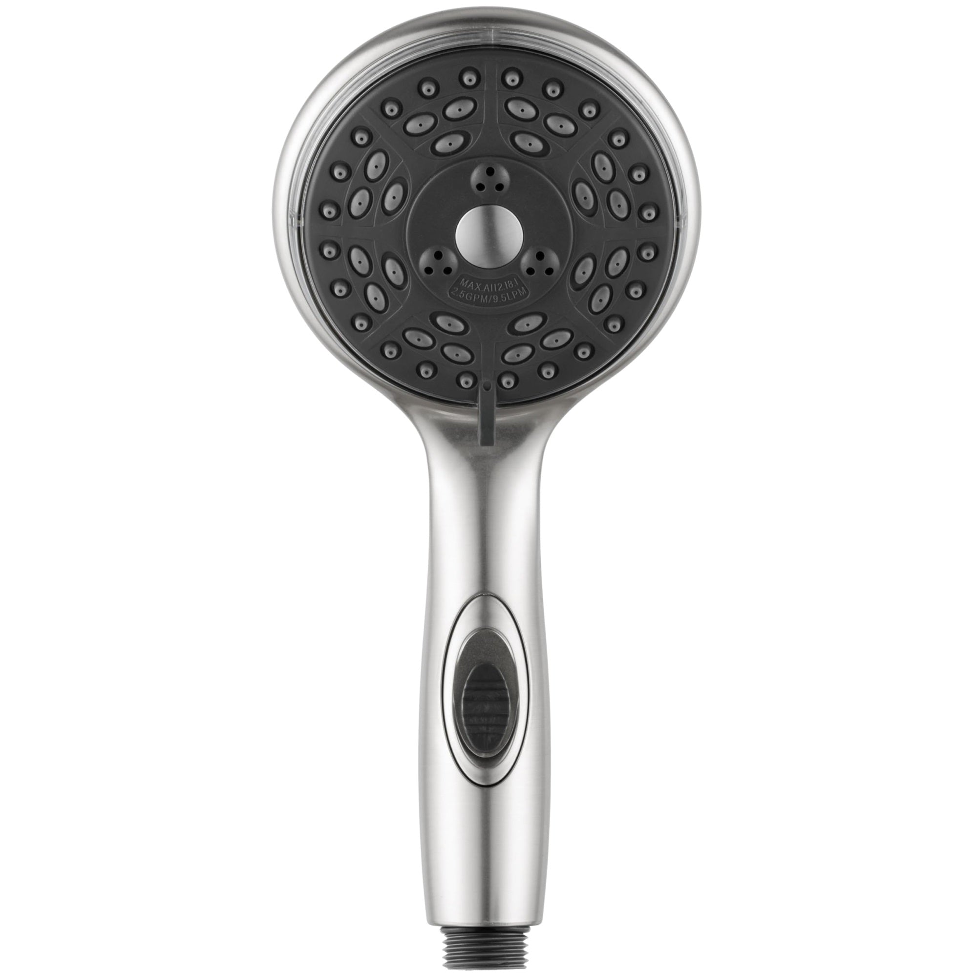 Dura Faucet Premium Rv Handheld Shower Wand With Eco-Friendly On/Off Switch (Brushed Satin Nickel)