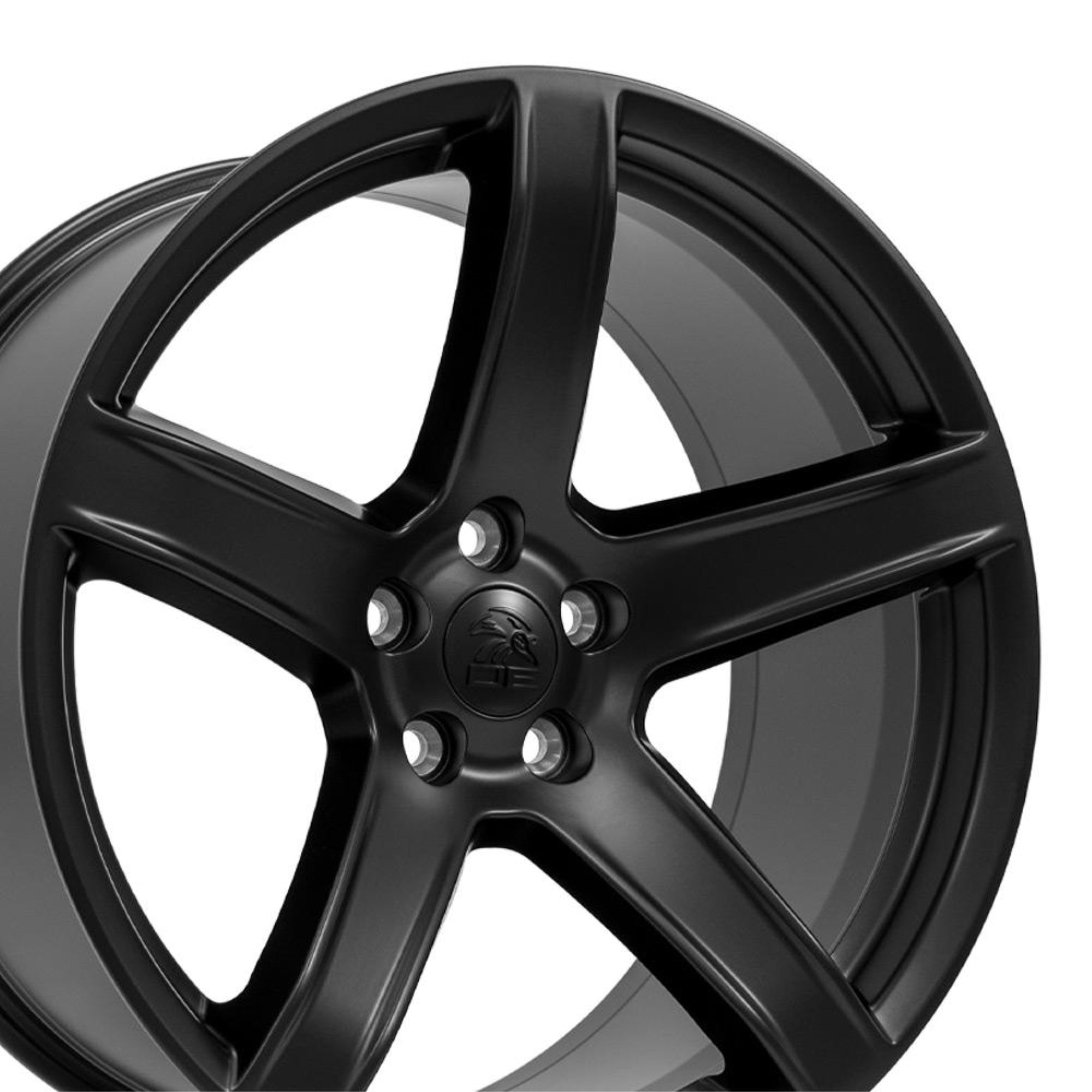 20″ Replica DG22 fits Dodge Challenger 20x9.5 Satin Black