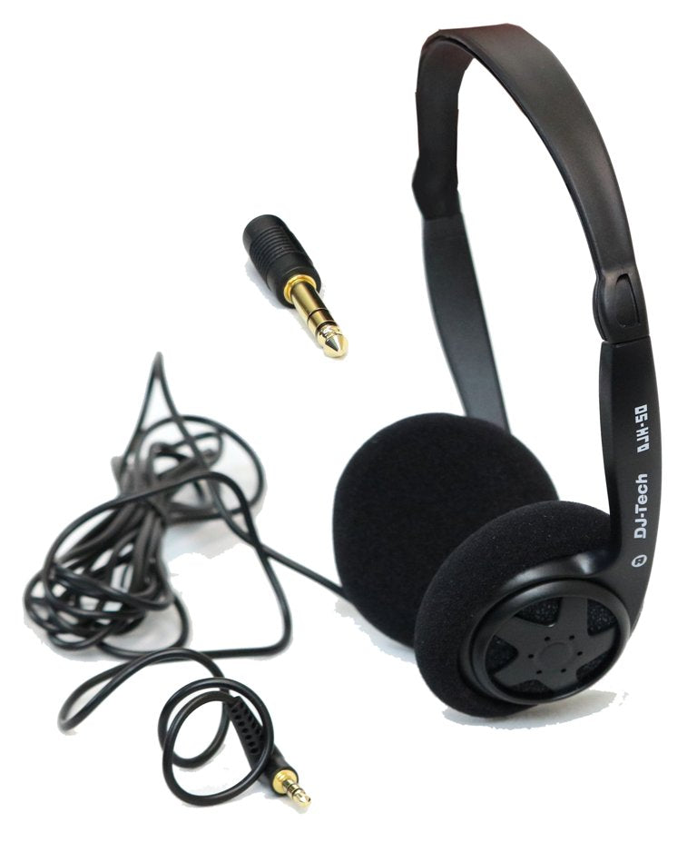 Multi Purpose Lightweight Behind The Neck Or Over Head Headphones Works With Pc, Phone, Stereo System