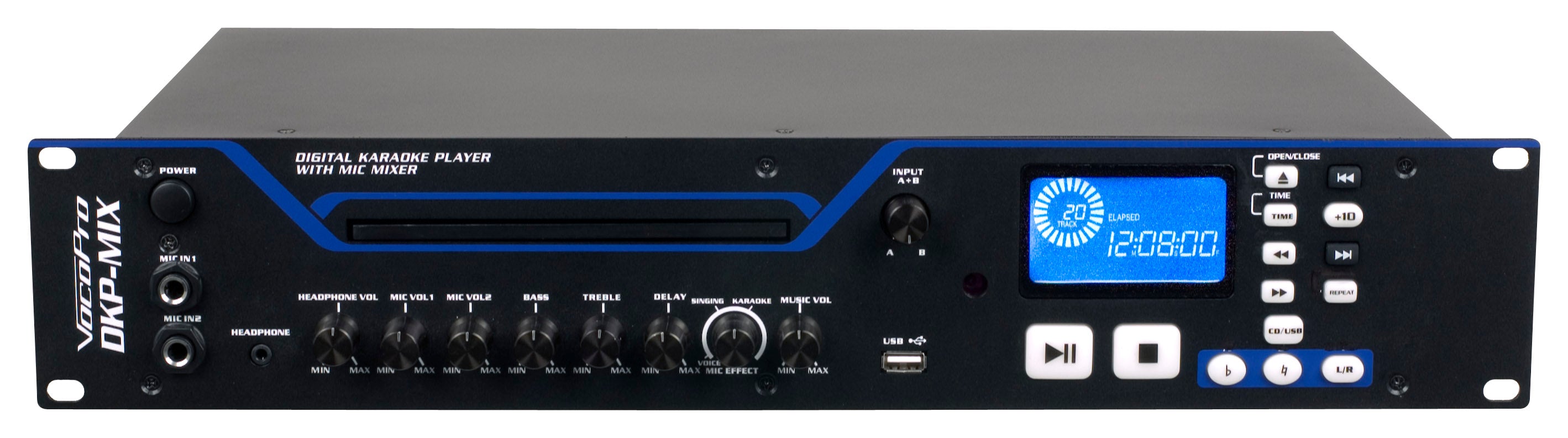 Digital Karaoke Player With Mic Mixer