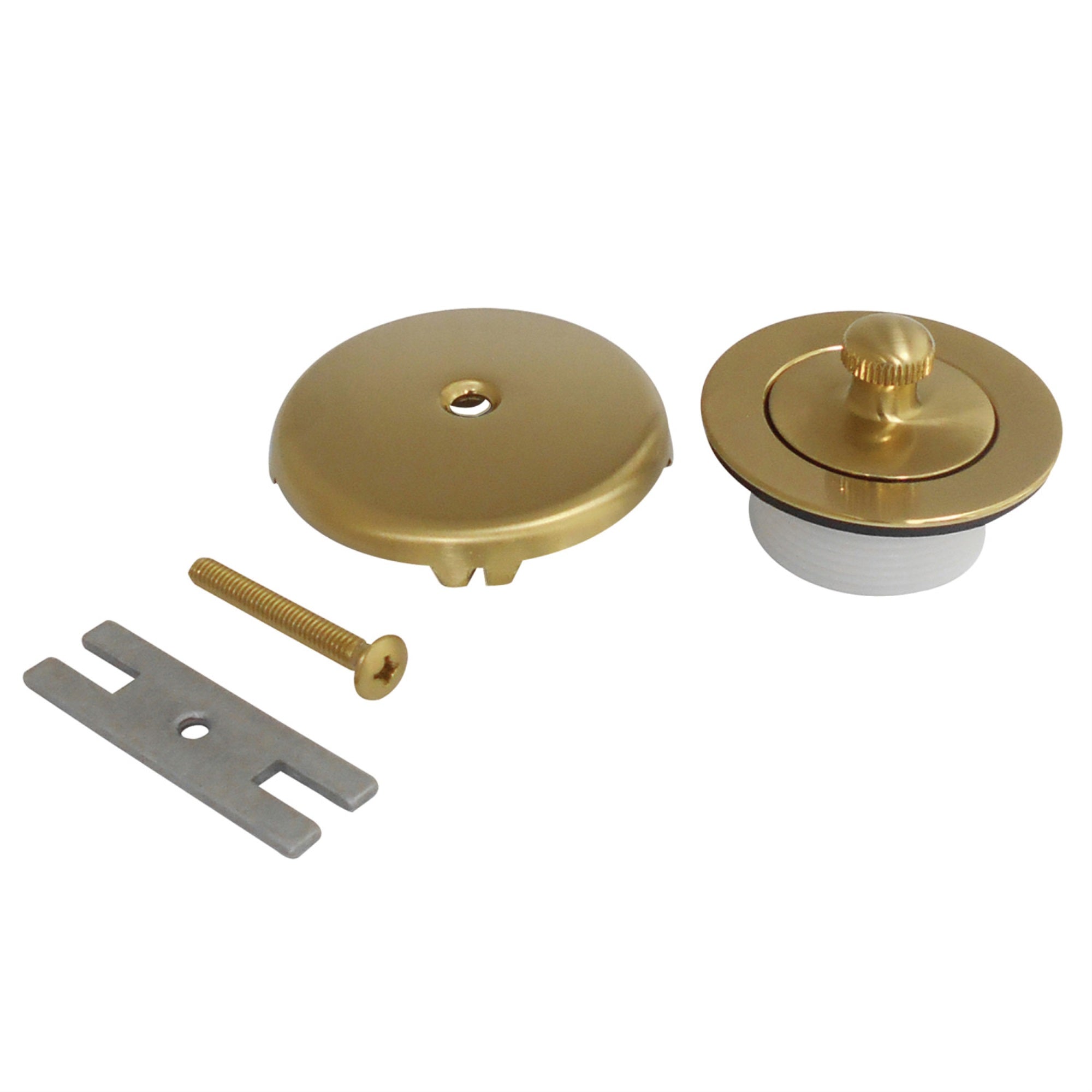 Kingston Brass Dlt5301A7 Lift & Turn Tub Drain Kit, Brushed Brass