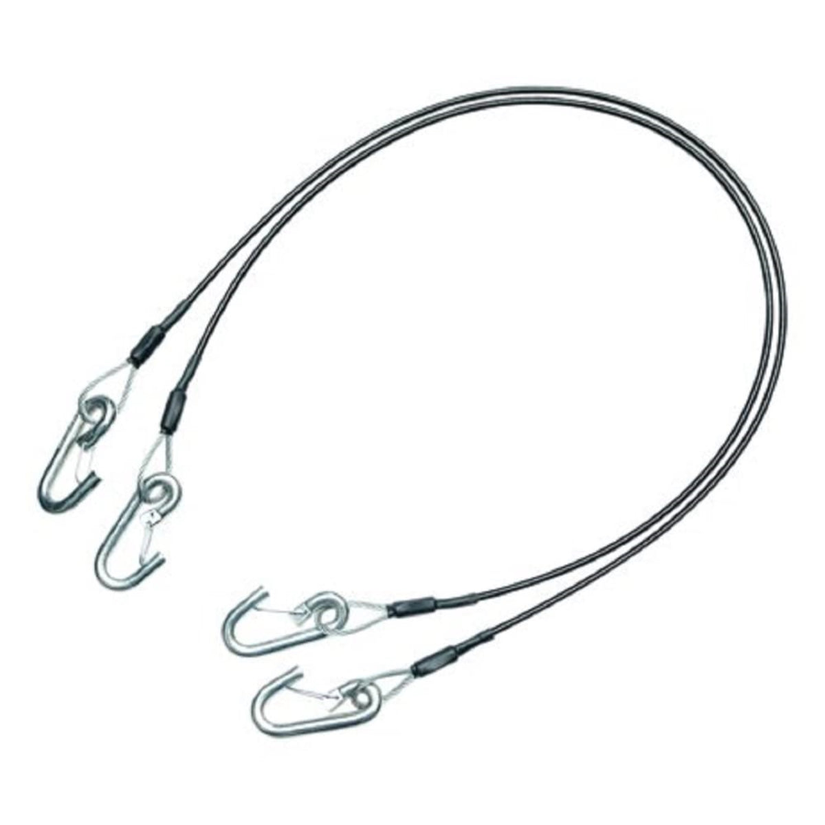 Demco Dethmers Manufacturing Company 9523055 64' Vinyl Coated Saftey Cables With Hooks