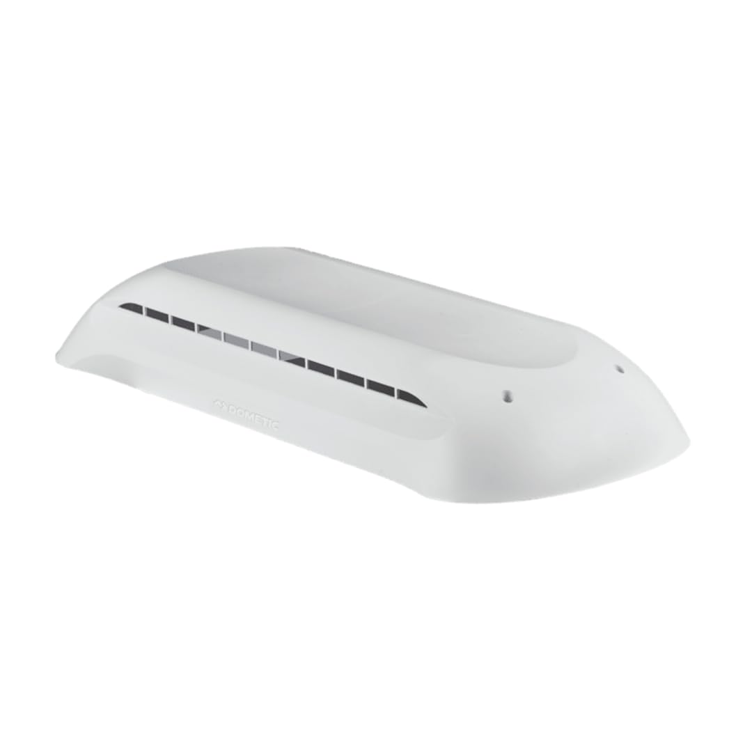 Dometic 3312695.004 Refrigerator Vent Cap Only For Complete Vent Kit - Polar White