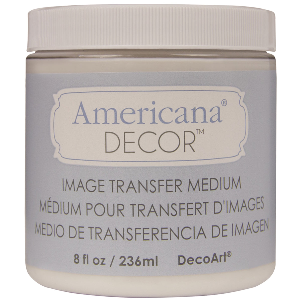 Amr Decor Trnsfr Med 8Oz Clr