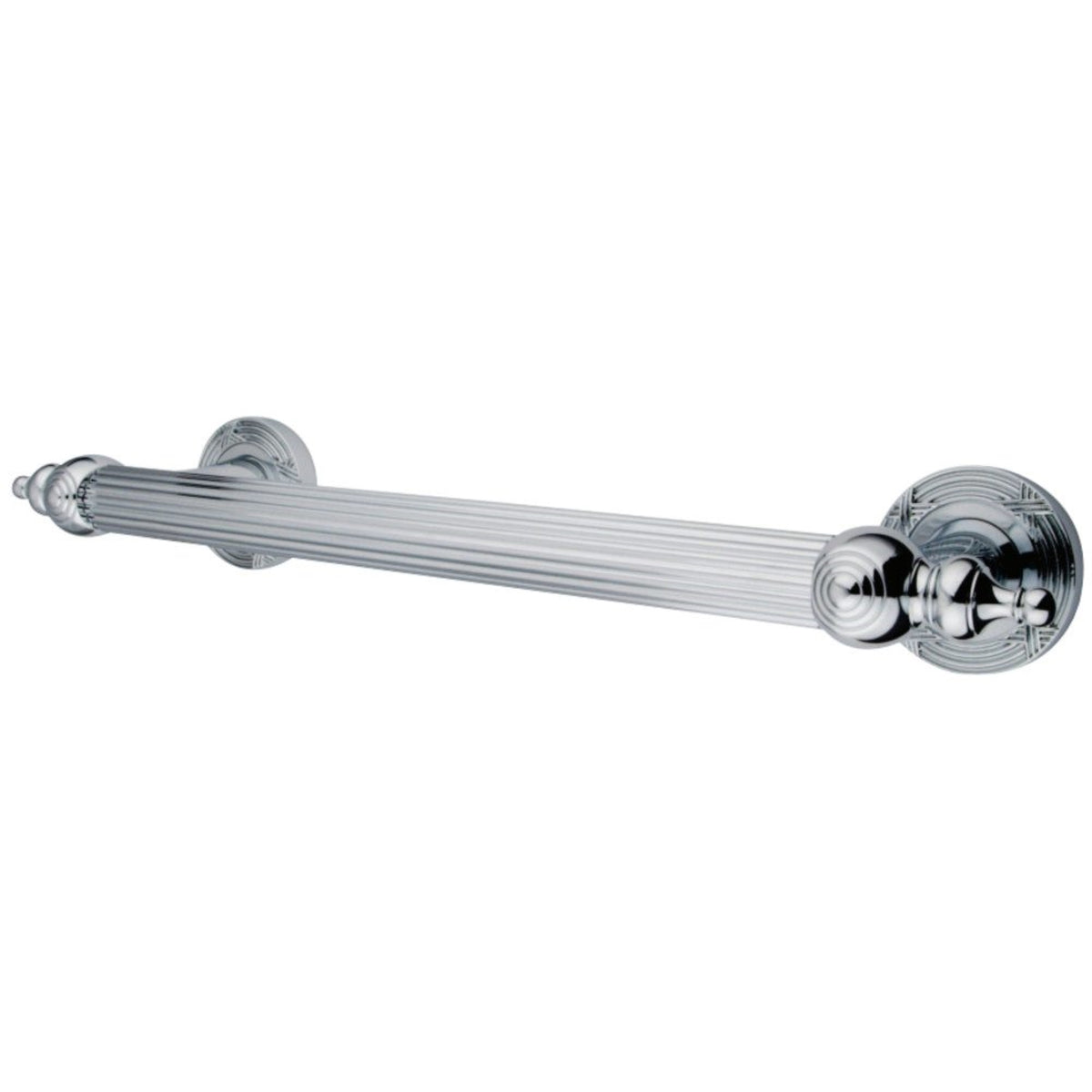 Kingston Brass Dr710121 Templeton 12 Decorative Grab Bar, Polished Chrome
