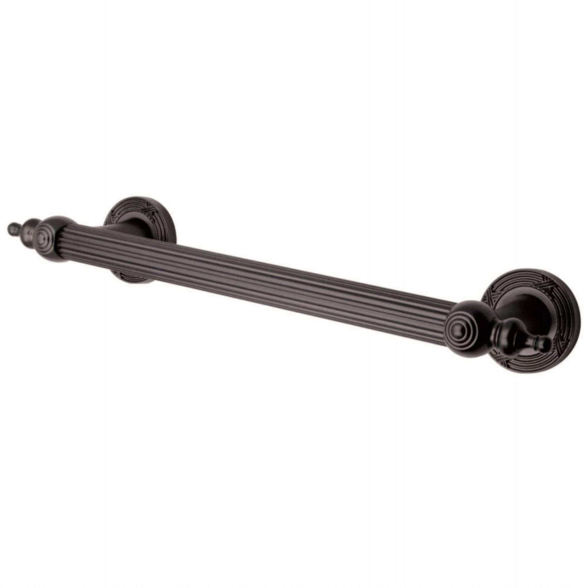 Kingston Brass Dr710125 Templeton 12 Decorative Grab Bar, Oil Rubbed Bronze
