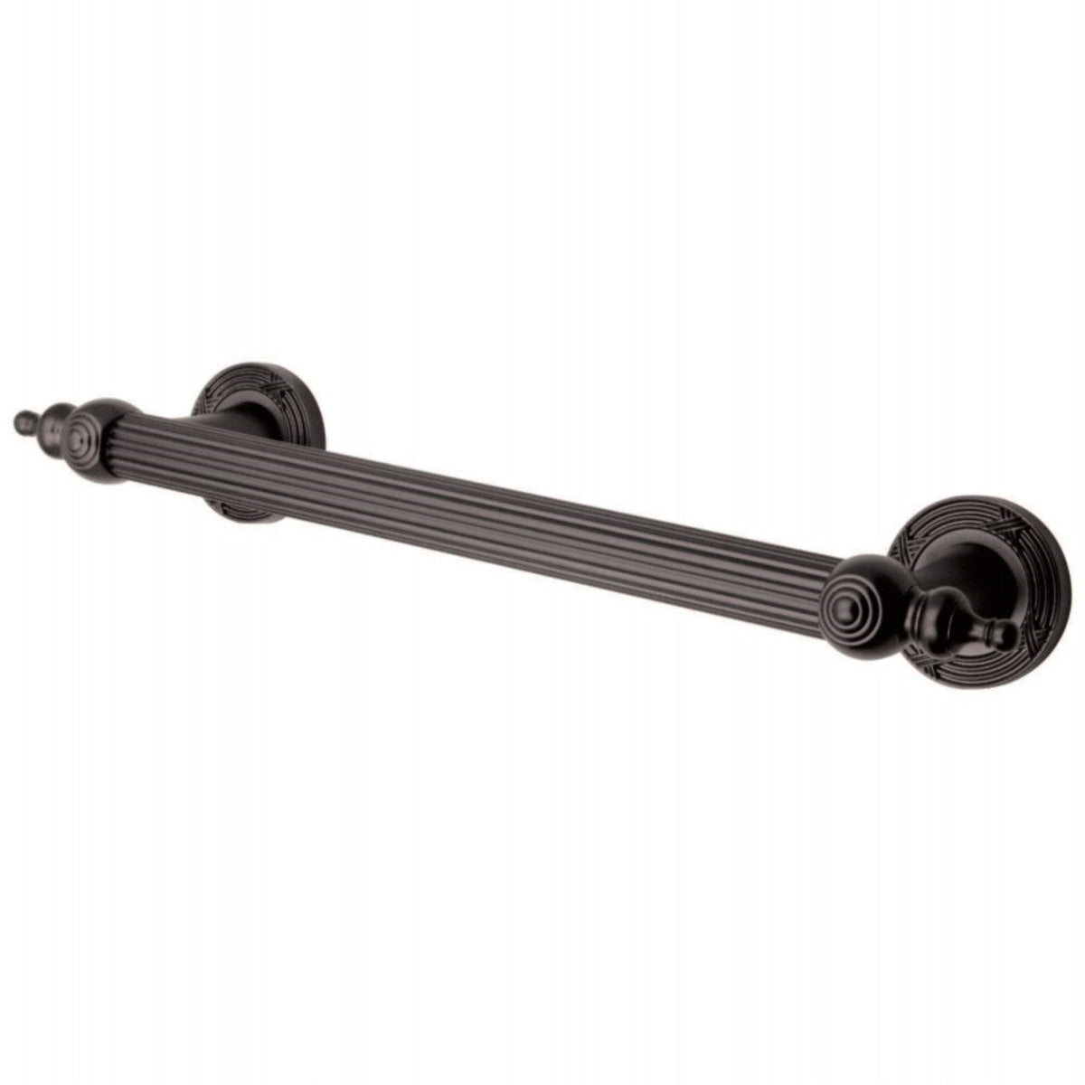 Kingston Brass Dr710125 Templeton 12 Decorative Grab Bar, Oil Rubbed Bronze