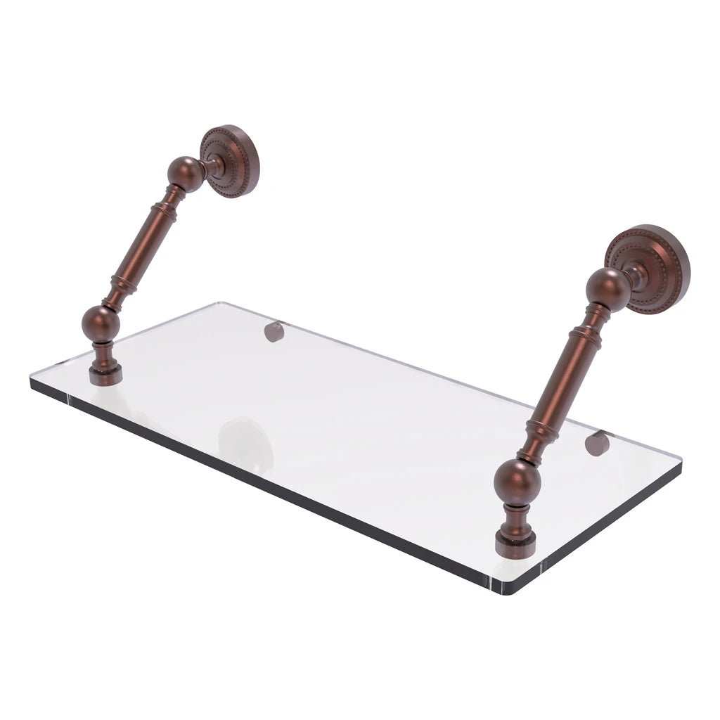 Dottingham Collection 24 Inch Floating Glass Shelf - Dt-1-24-Ca