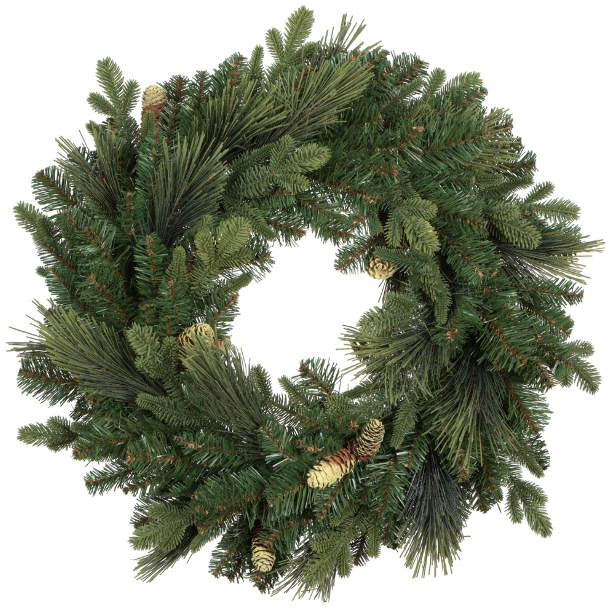 30″ Emerald Mixed Fir Wreath 204T