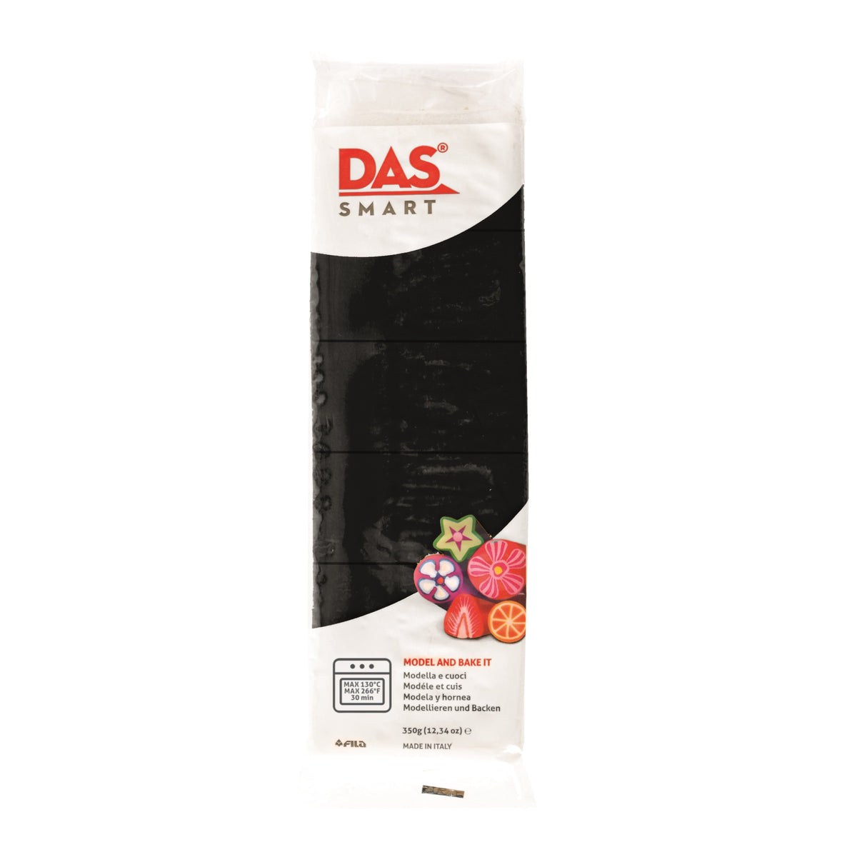 Das Smart Modeling Clay, 12 Oz., Black