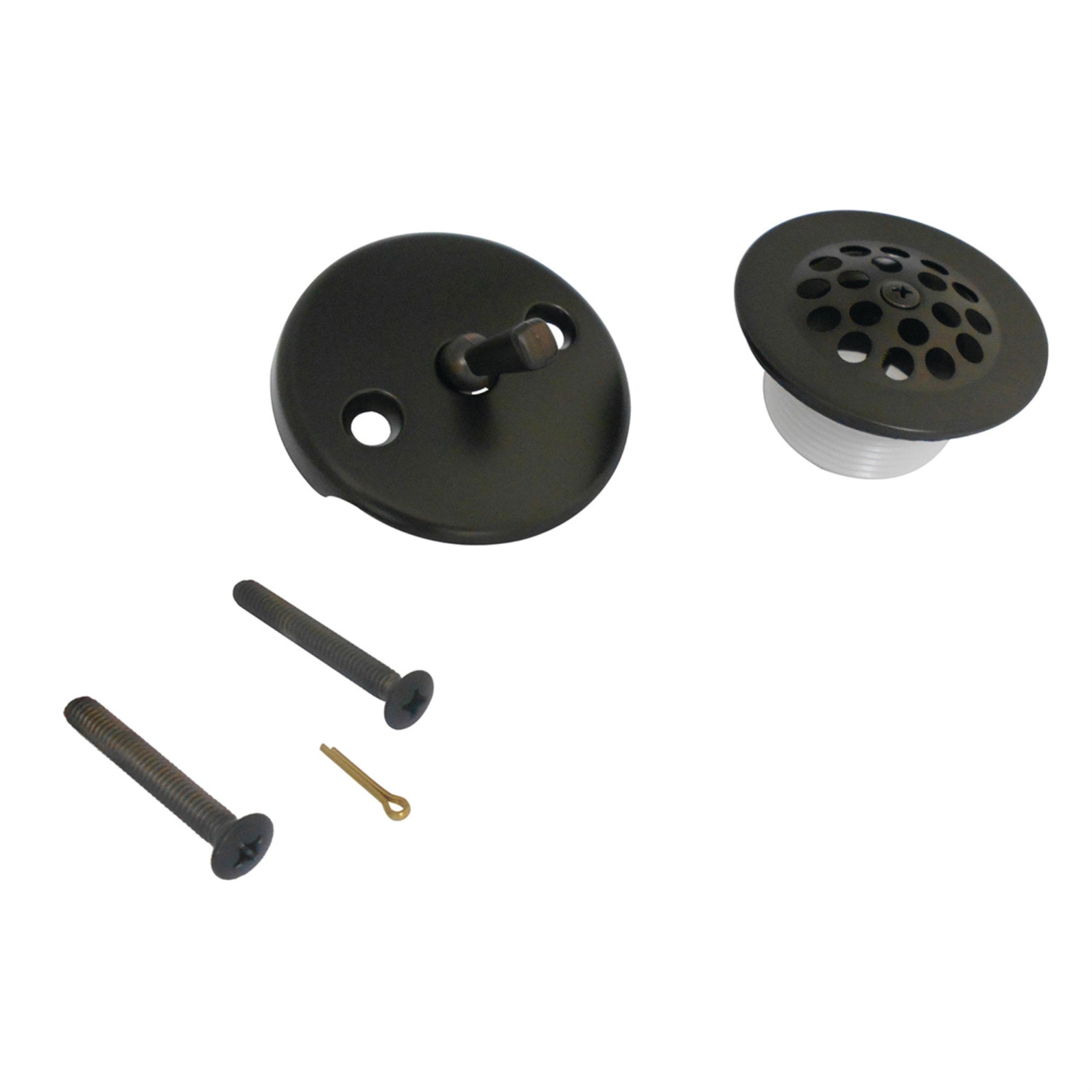 Kingston Brass Dtl5305A5 Grid Tub Drain Kit, Oil Rubbed Bronze
