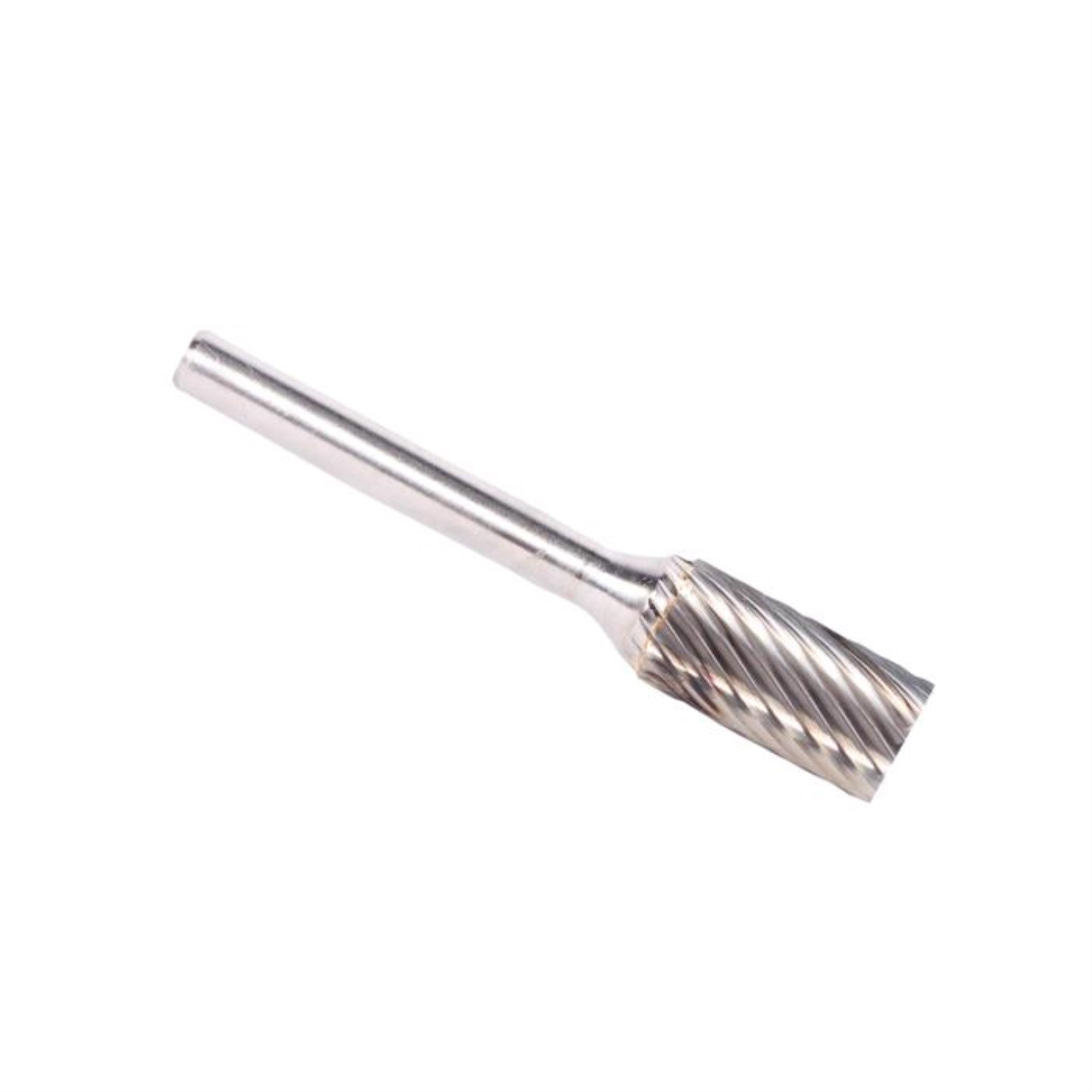 Sb3Nf 3/8 X 3/4 Cyl End Cut Carbide Burr 1/4 Shank - Aluminum, Dulsb3Nf
