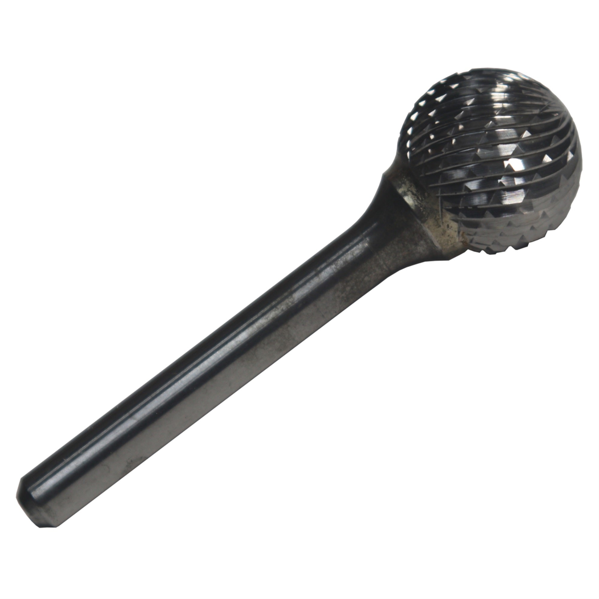Sd5Nf 1/2 X 7/16 Ball End Carbide Burr 1/4 Shank - Aluminum, Dulsd5Nf