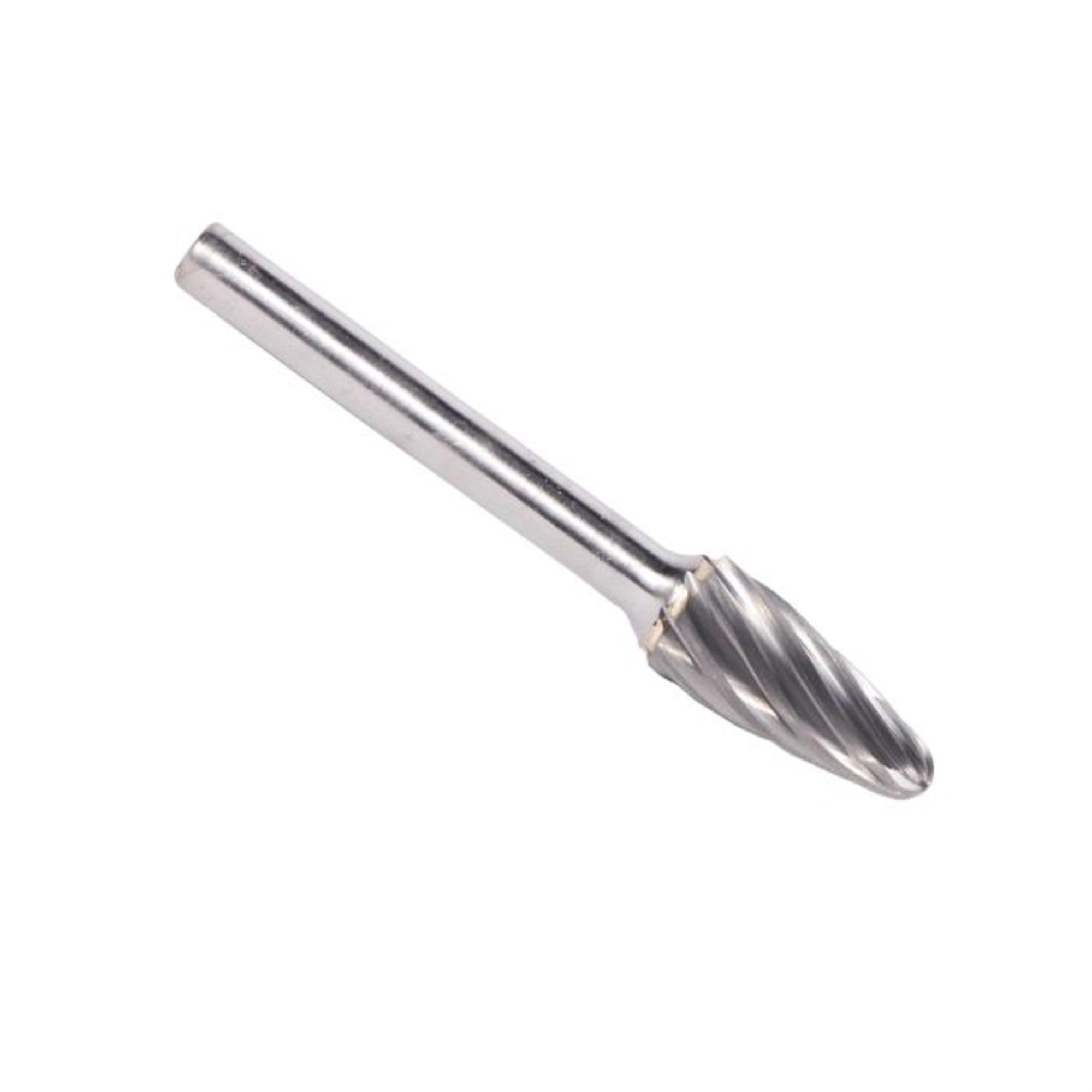 Sf3Nf 3/8 X 3/4 Tree Carbide Burr 1/4 Shank - Aluminum, Dulsf3Nf