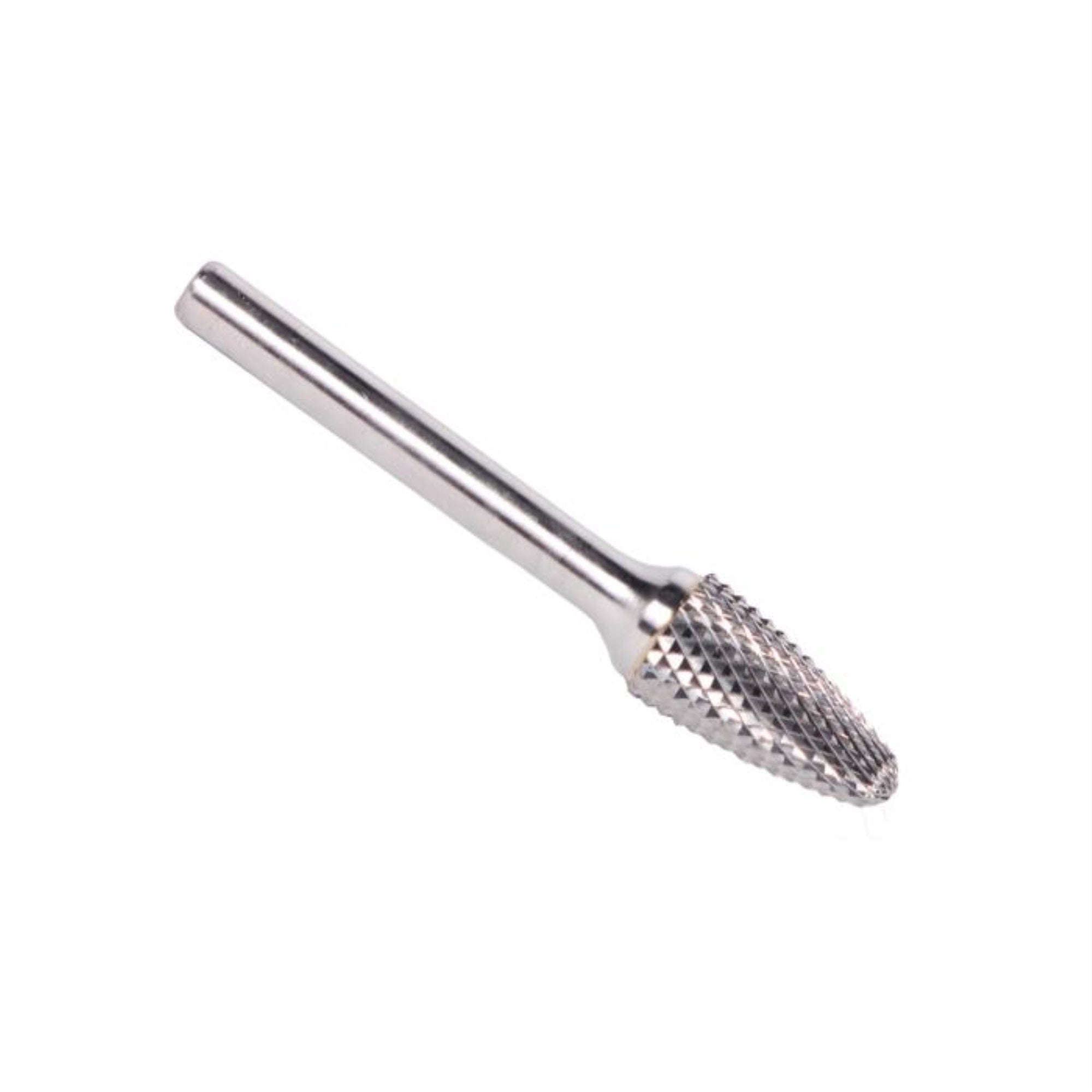 Sf4 7/16 X 1 Tree Radius End Carbide Burr 1/4 Shank, Dulsf4