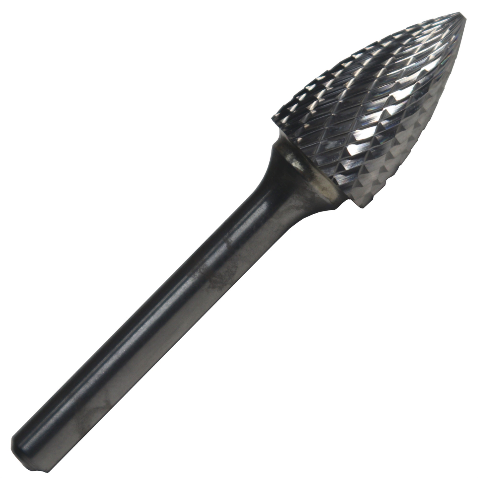 Sg6 5/8 X 1 Tree Pointed End Carbide Burr 1/4 Shank, Dulsg6