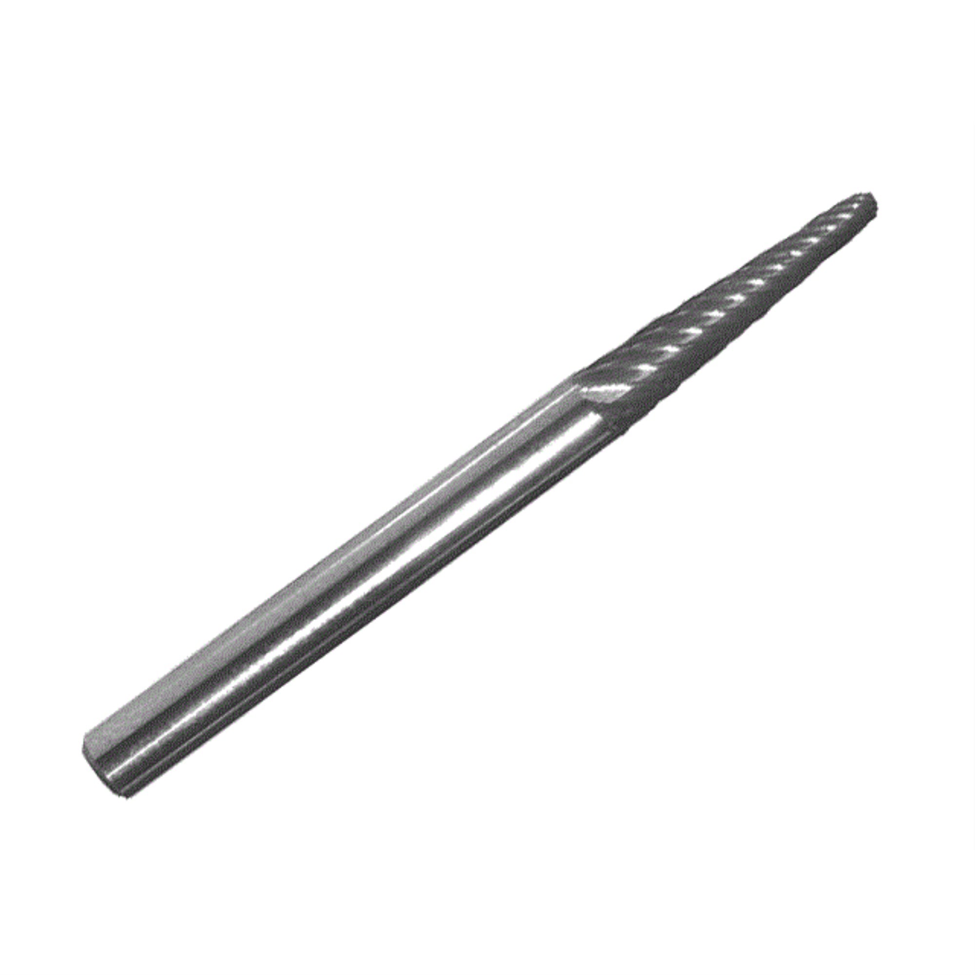 Sl53 3/16 X 1/2 Cone 14 Taper Carbide Burr 1/8 Shank, Dulsl53